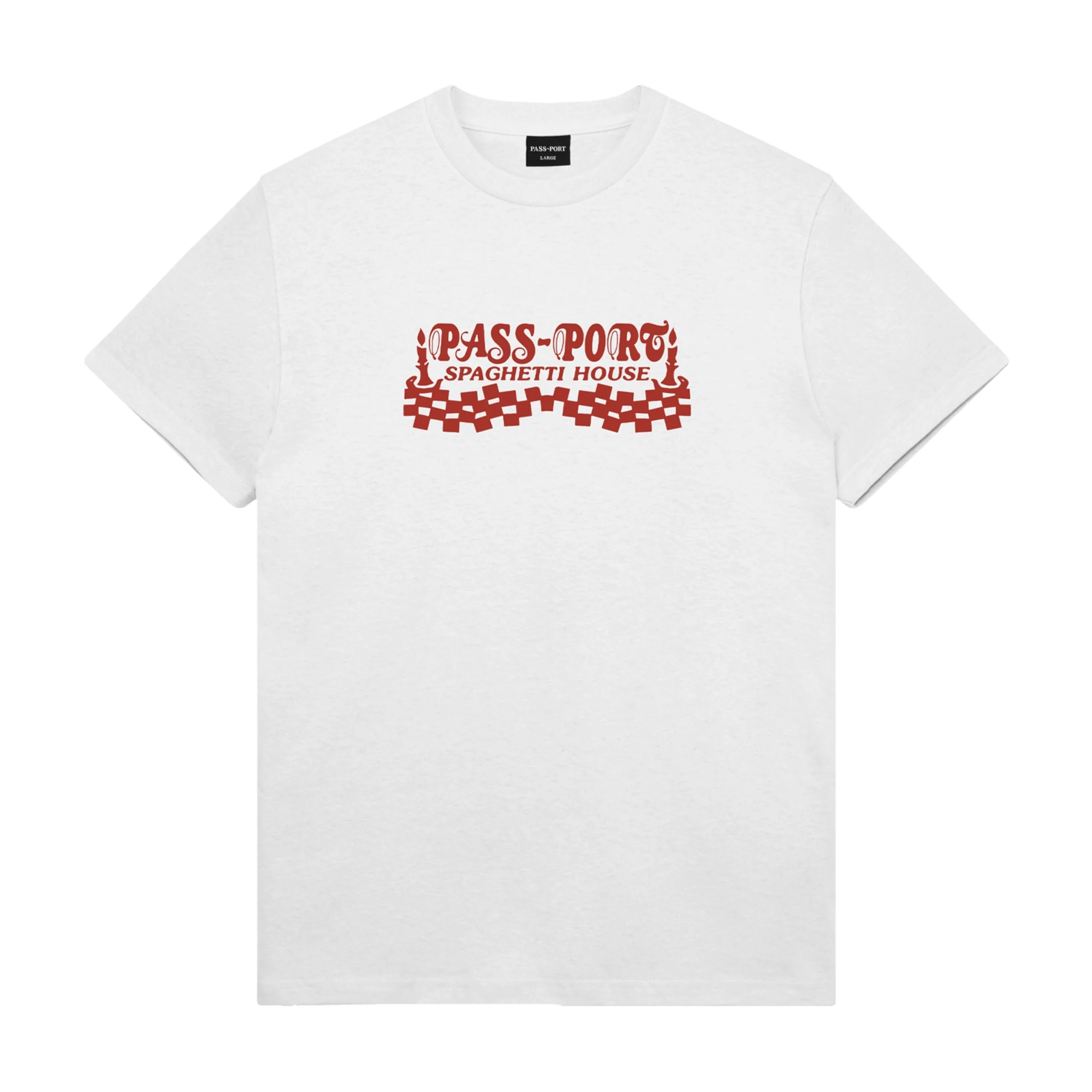 Pass Port Spag House T-Shirt - White