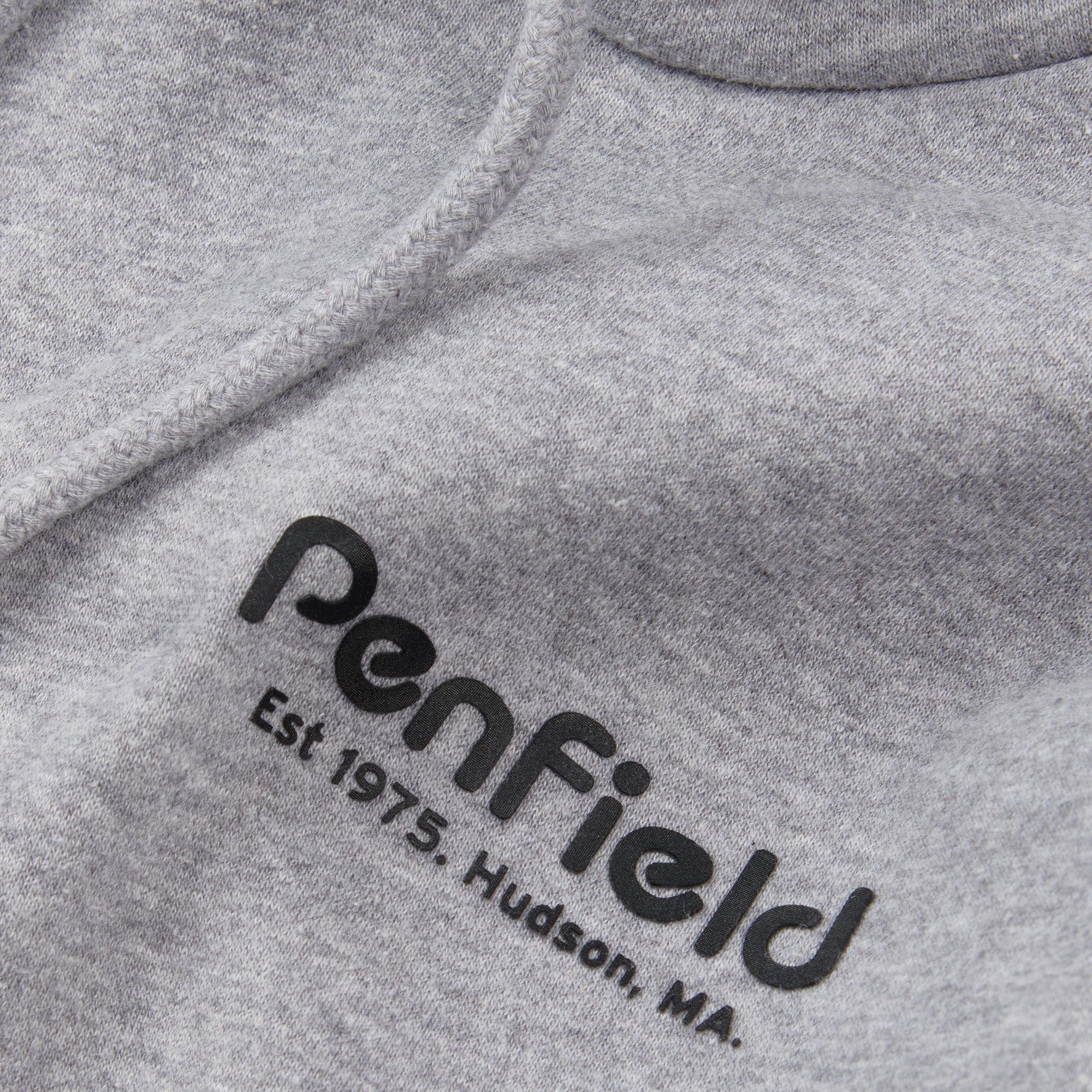 Penfield Ridge Trail Back Graphic Hoodie - Grey Heather - Image 3