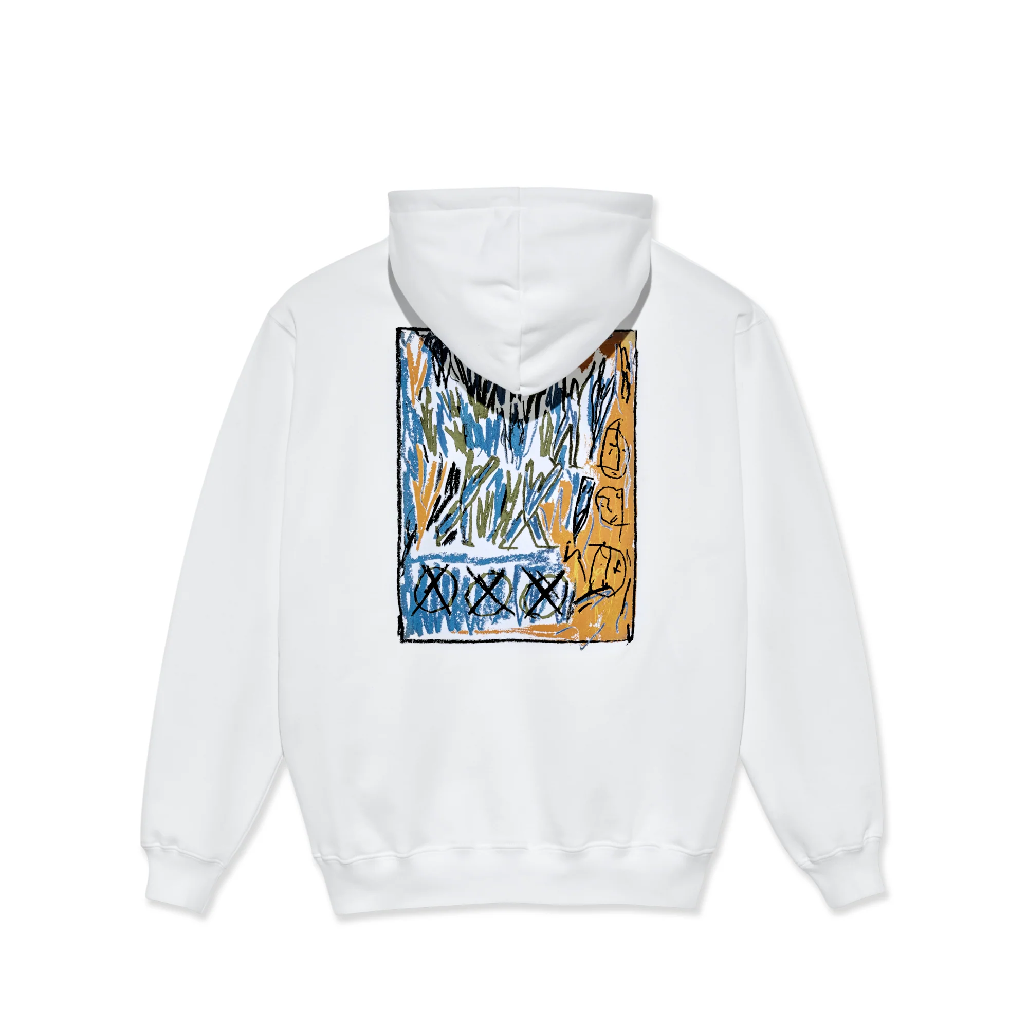 Polar Skate Co. Campfire Hoodie - White - Image 2