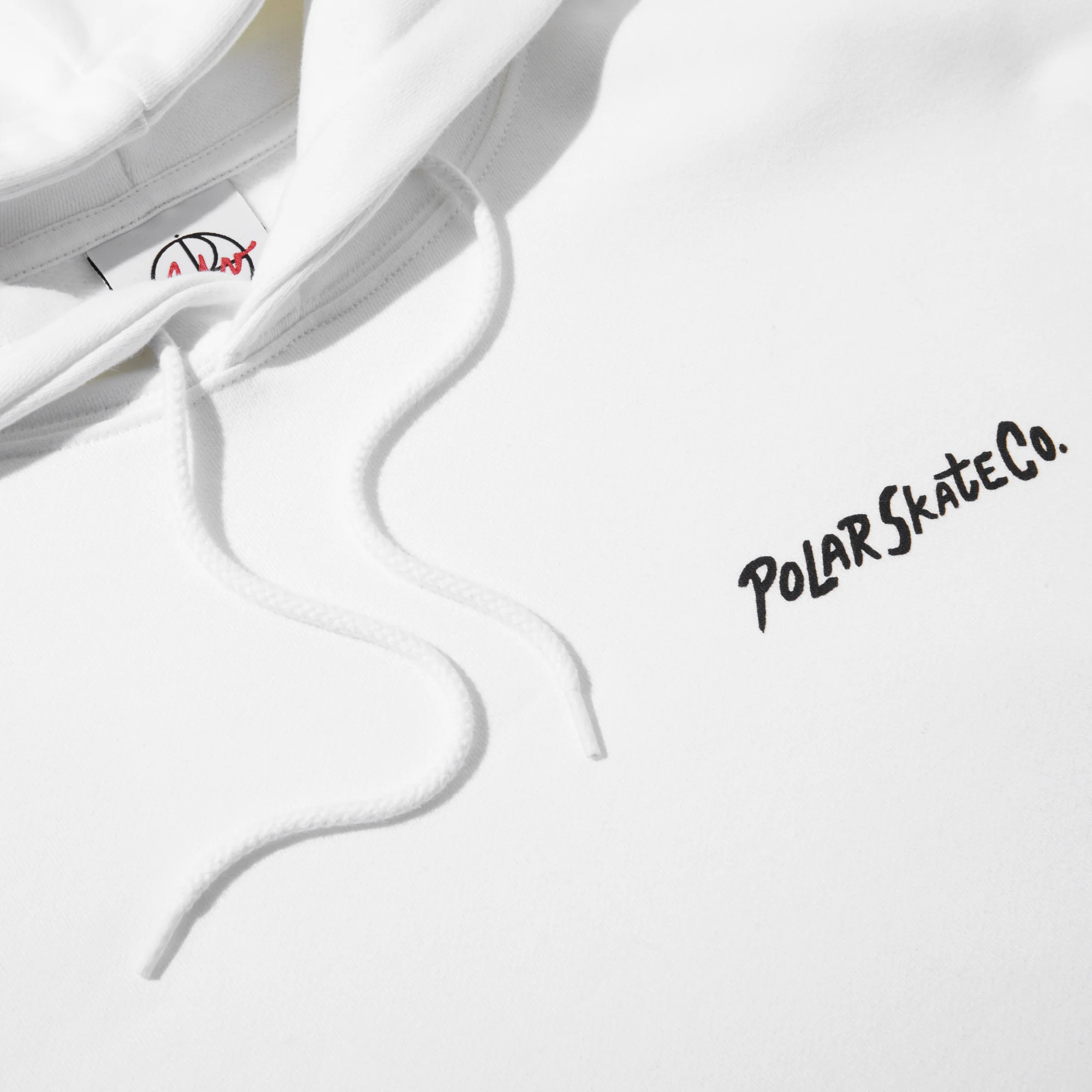 Polar Skate Co. Campfire Hoodie - White - Image 3