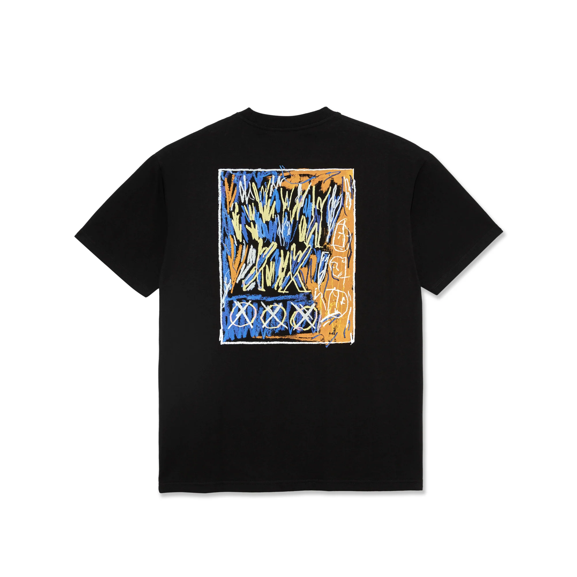 Polar Skate Co. Campfire T-Shirt – Black - Image 2