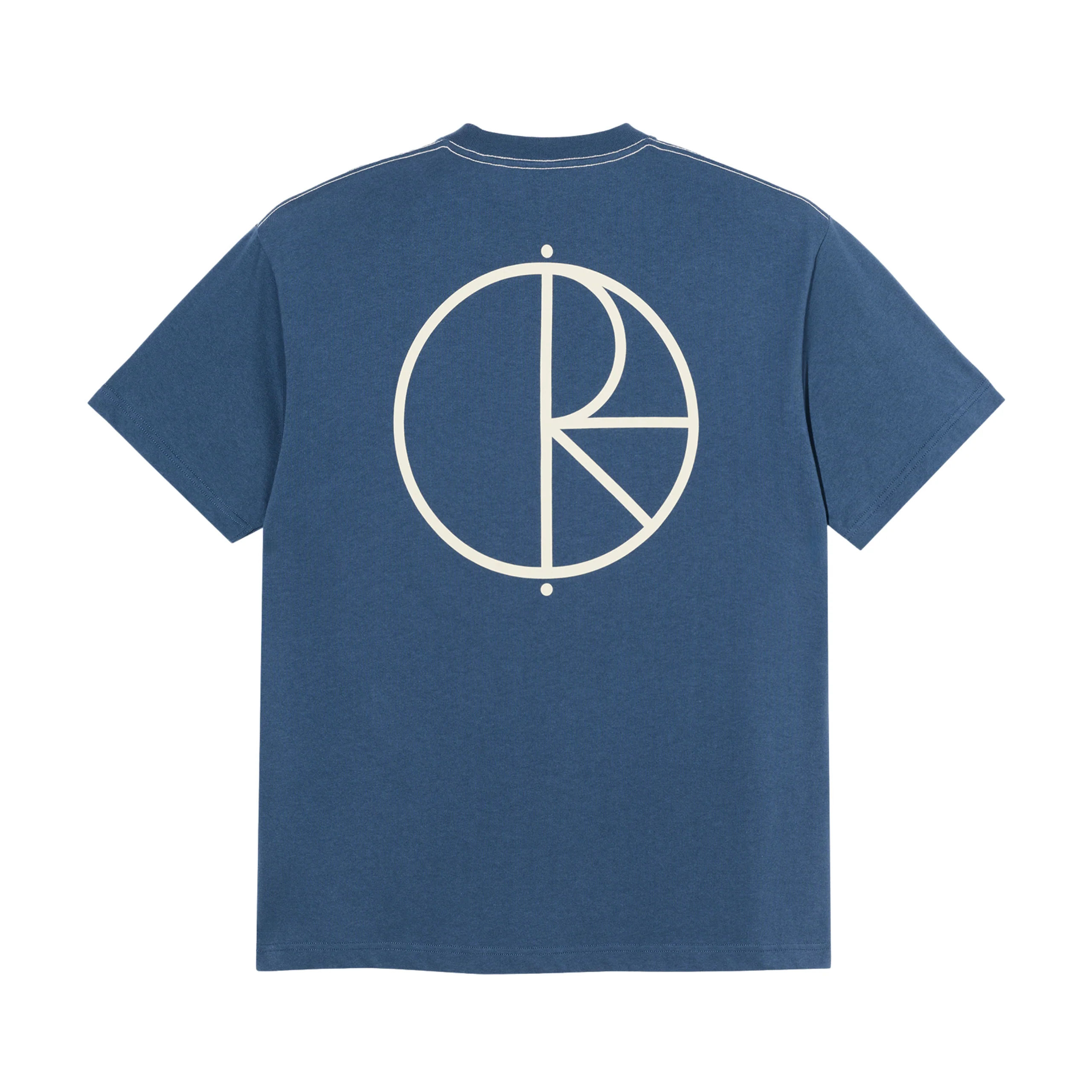 Polar Skate Co. Contrast Stroke Logo T-Shirt – Grey Blue - Image 2