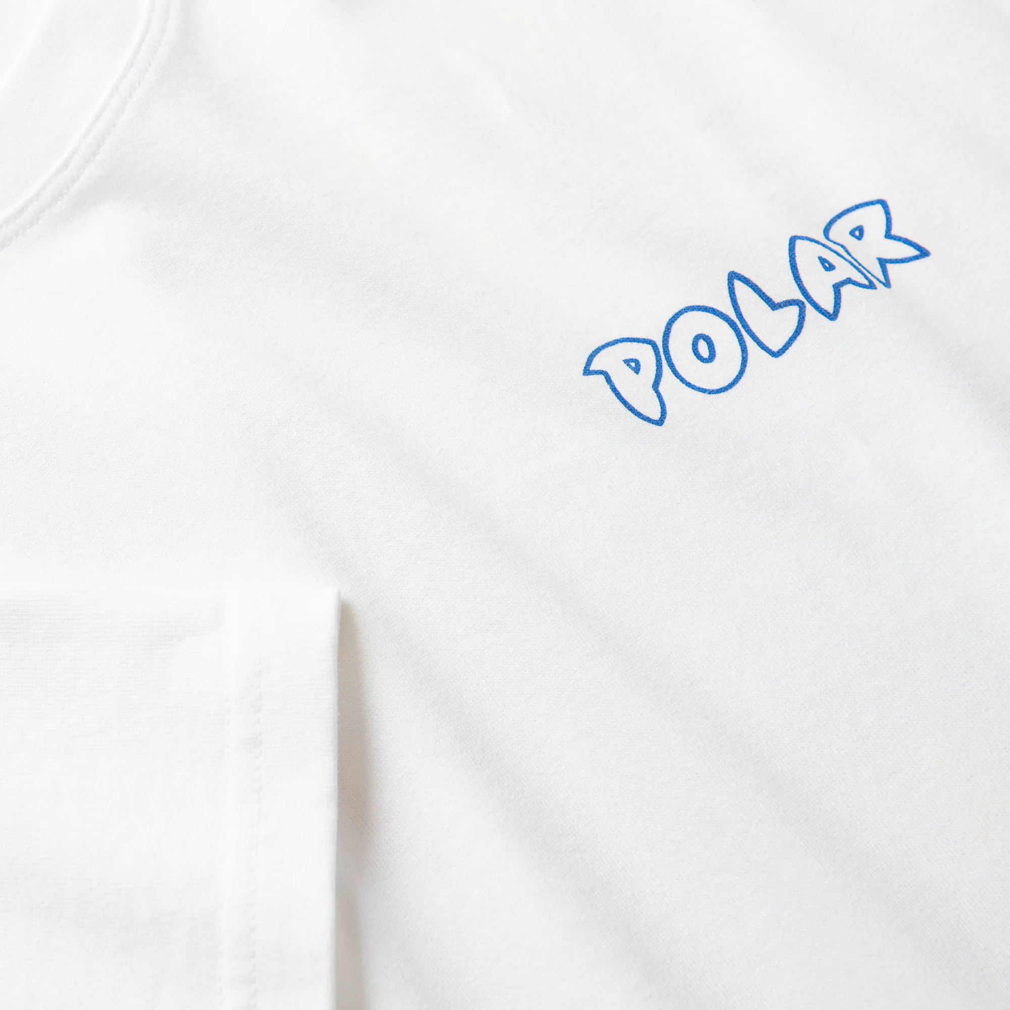 Polar Skate Co. Crash T-Shirt – White - Image 3