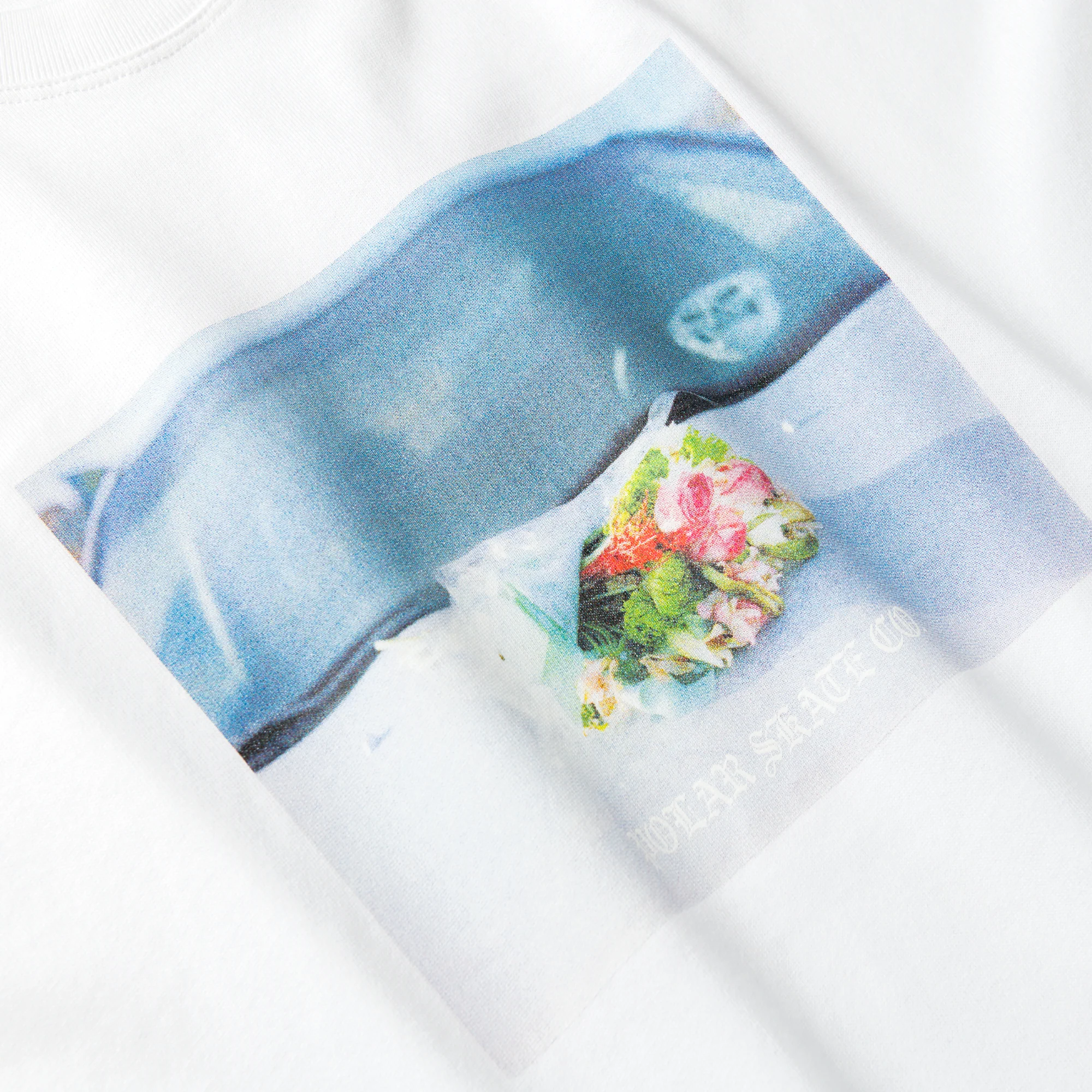 Polar Skate Co. Dead Flowers T-Shirt – White - Image 3