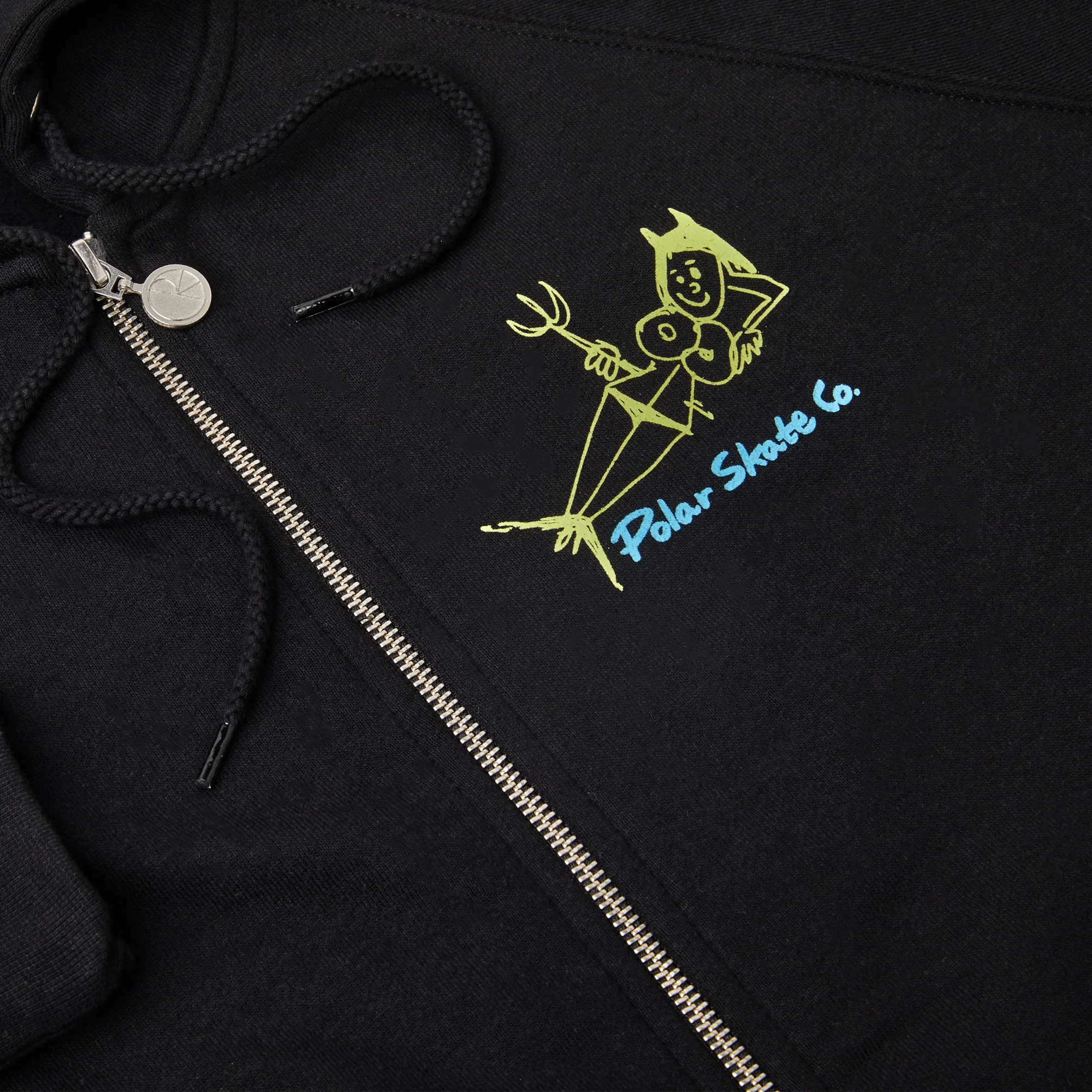 Polar Skate Co. Devil Woman Zip Hoodie - Black - Image 5
