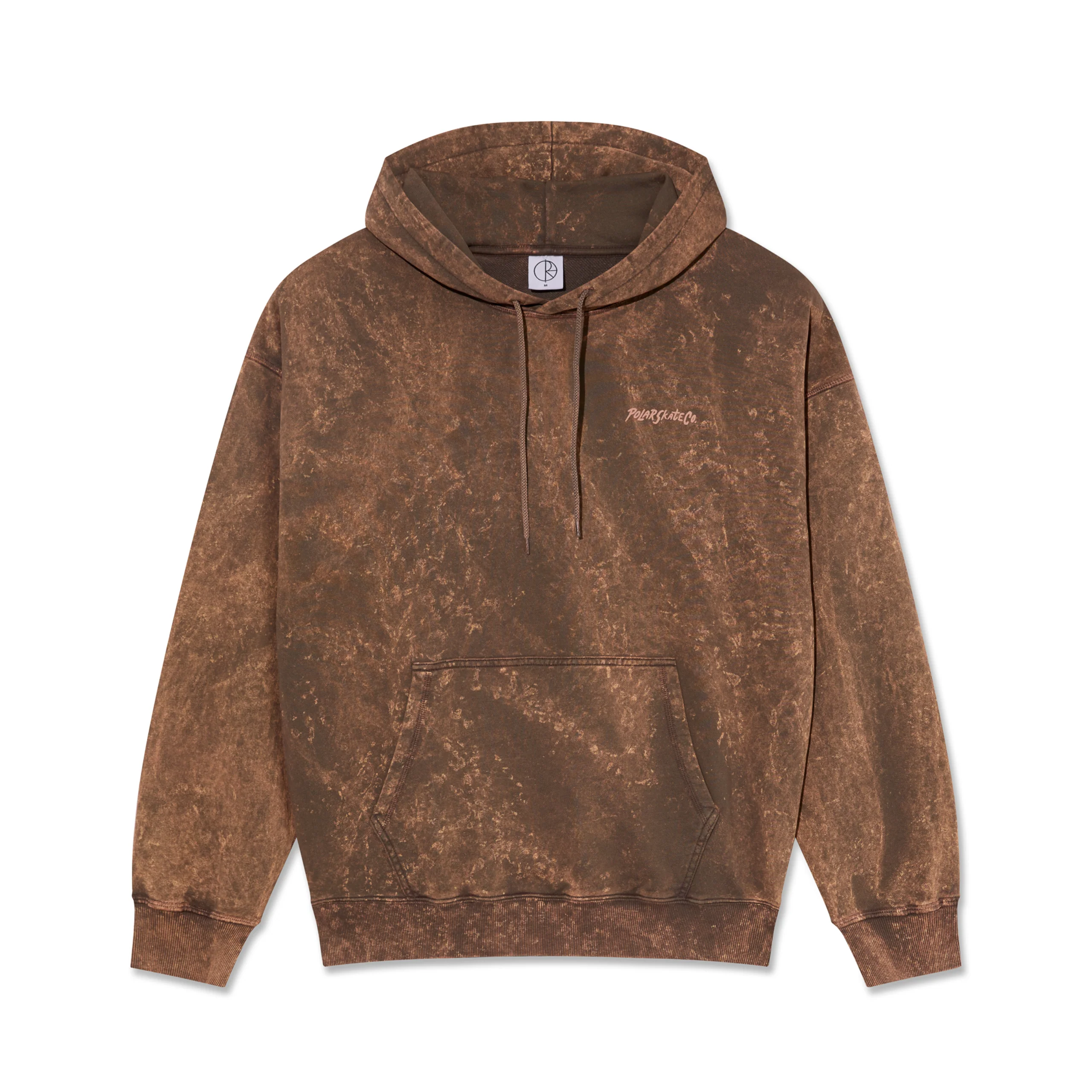 Polar Skate Co. Frank Surf Logo Hoodie - Acid Brown