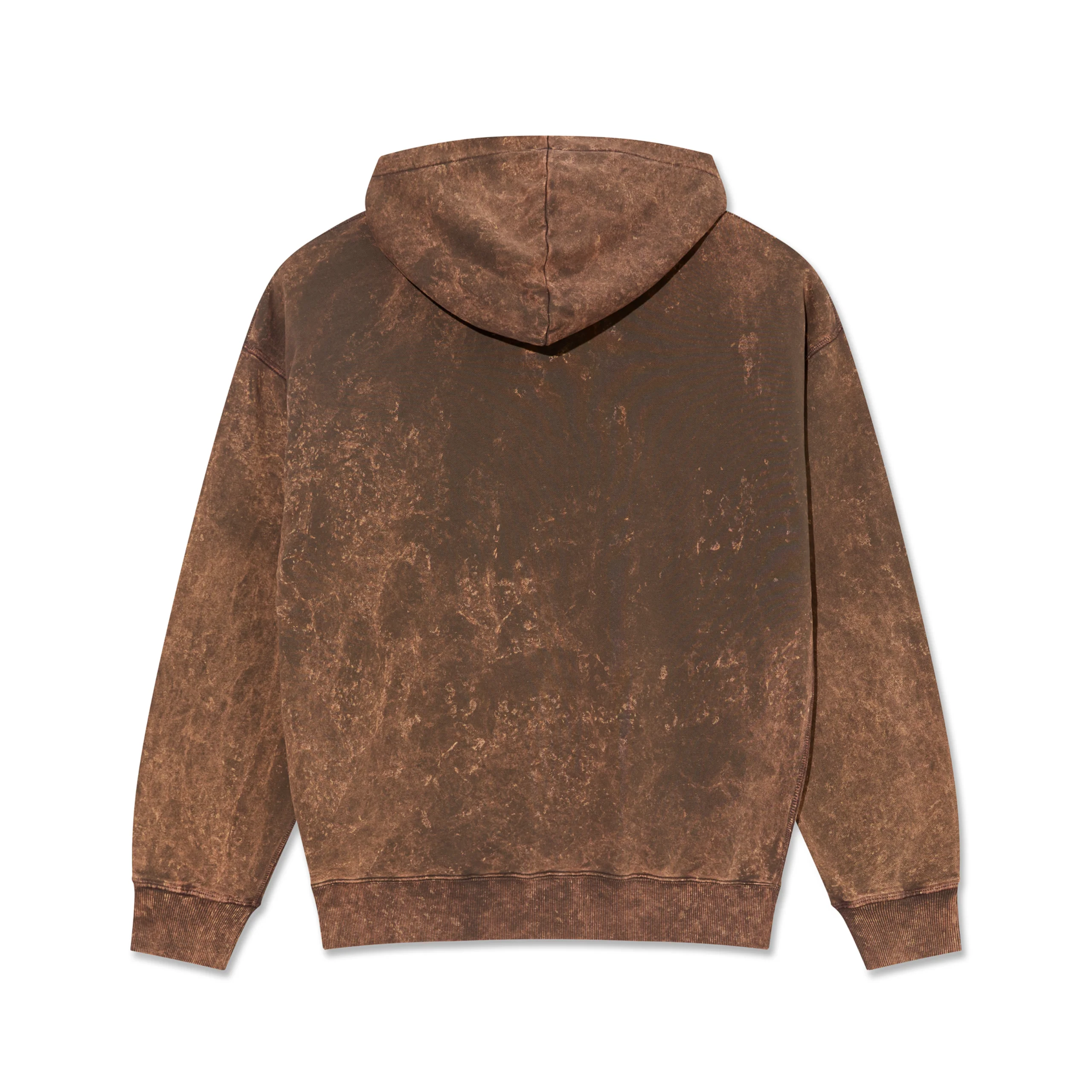 Polar Skate Co. Frank Surf Logo Hoodie - Acid Brown - Image 2