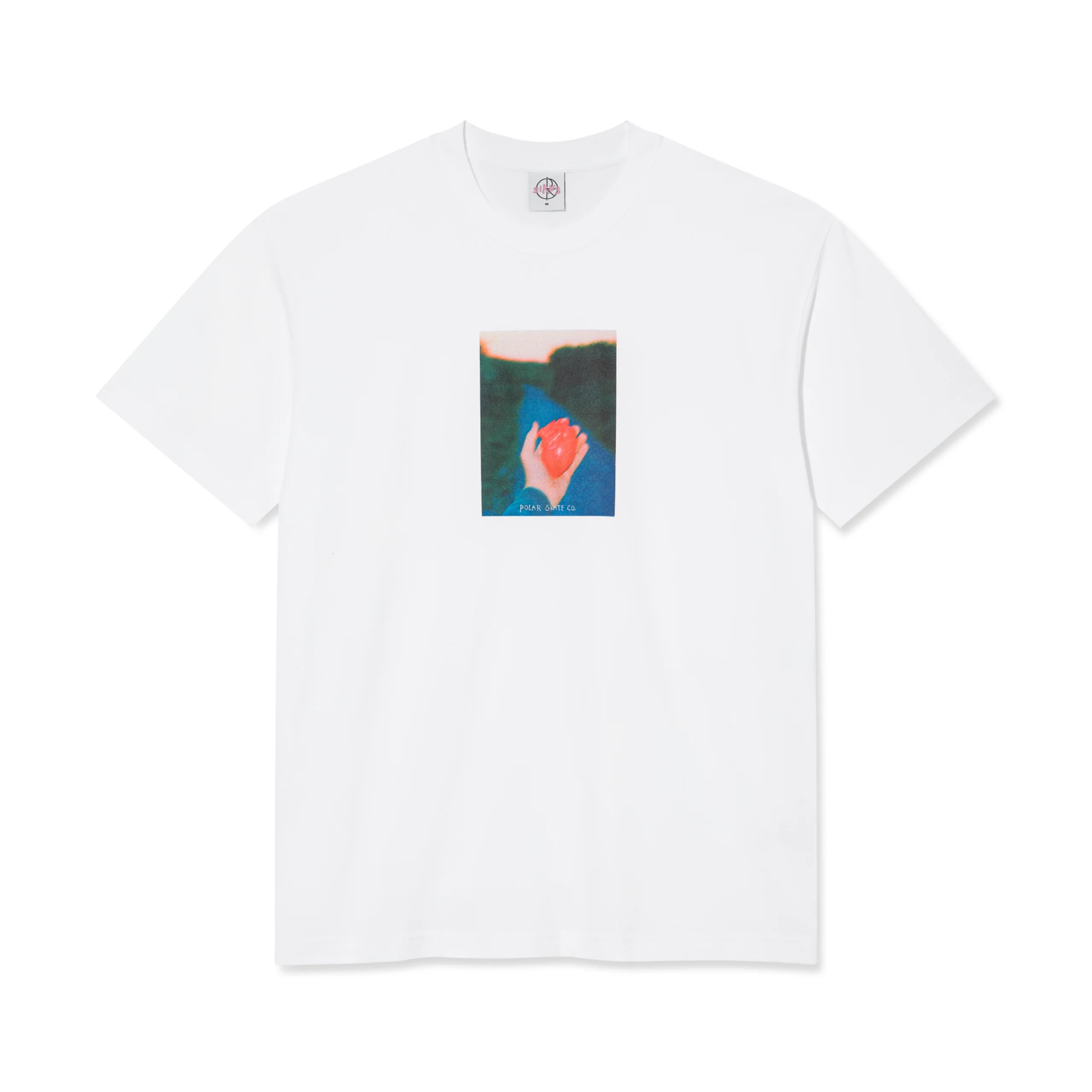 Polar Skate Co. Heart In Hand T-Shirt – White