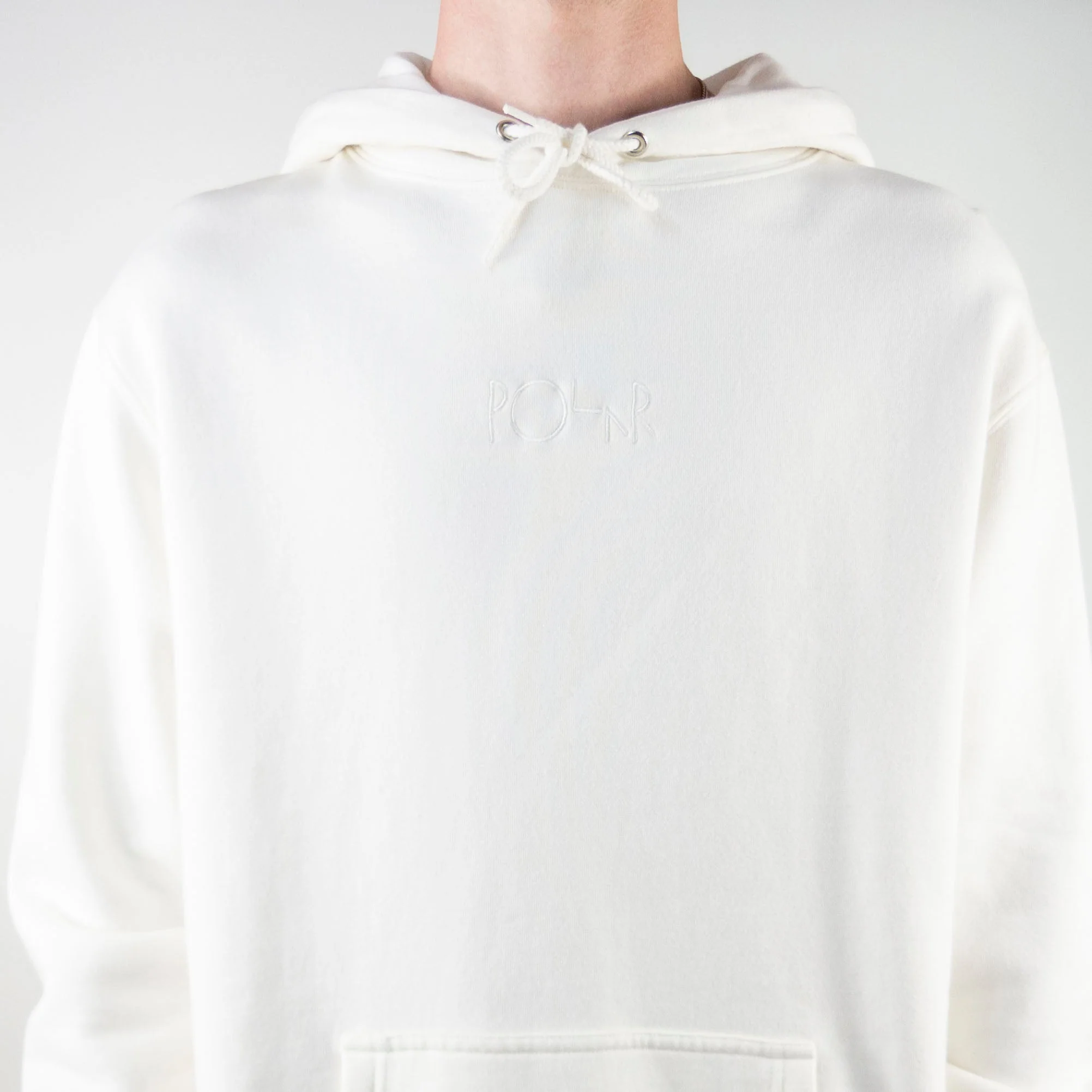 Polar Skate Co. Heavyweight Hoodie – Ivory - Image 4