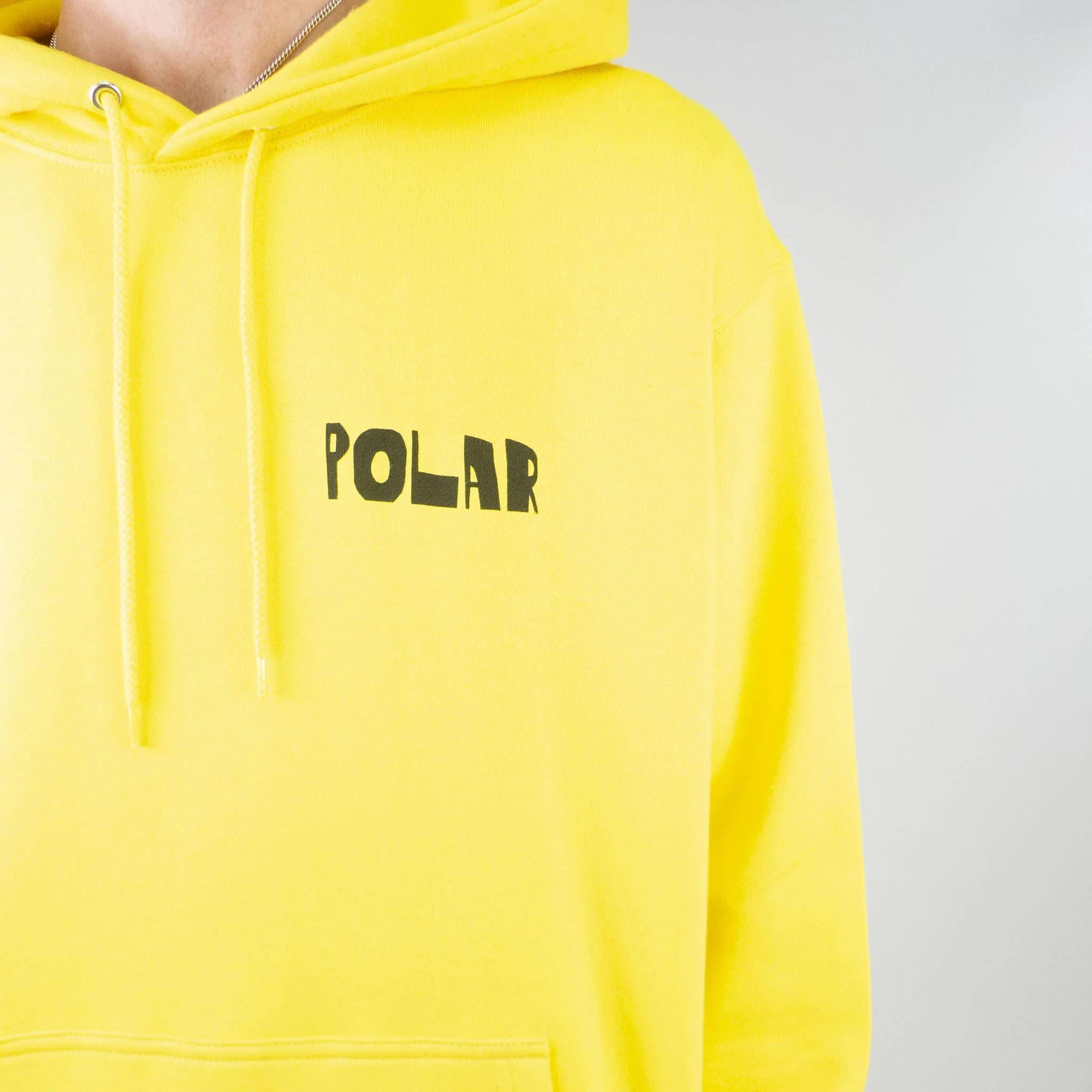 Polar Skate Co. Trippin' Hoodie - Lemon - Image 4