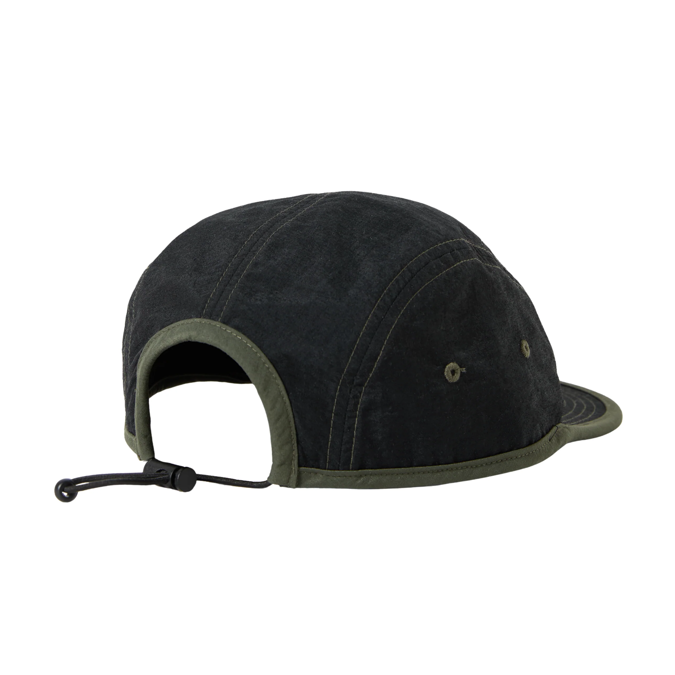 Polar Skate Co. Vilde Cap - Black / Army Green - Image 2