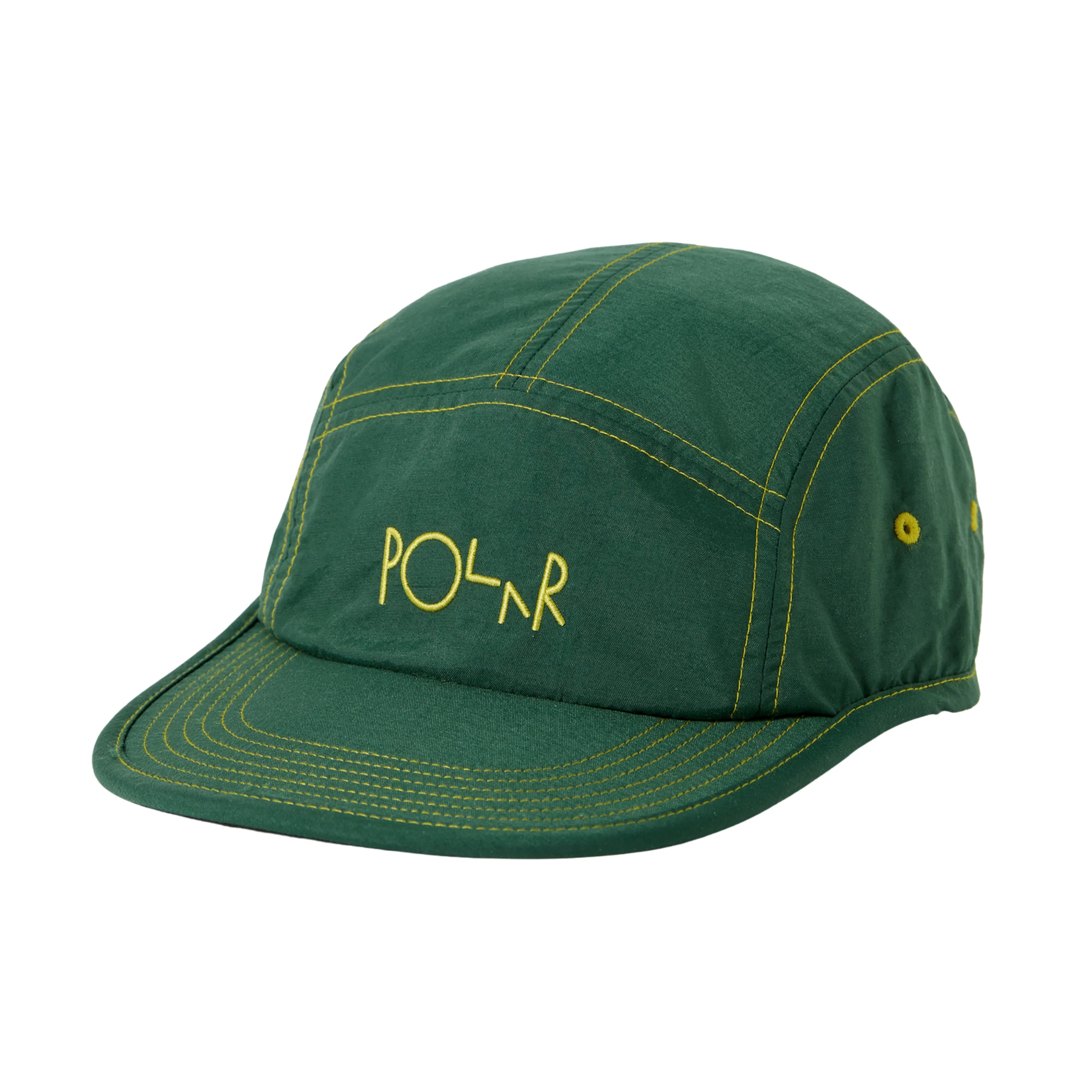 Polar Skate Co. Vilde Cap - Green / Yellow