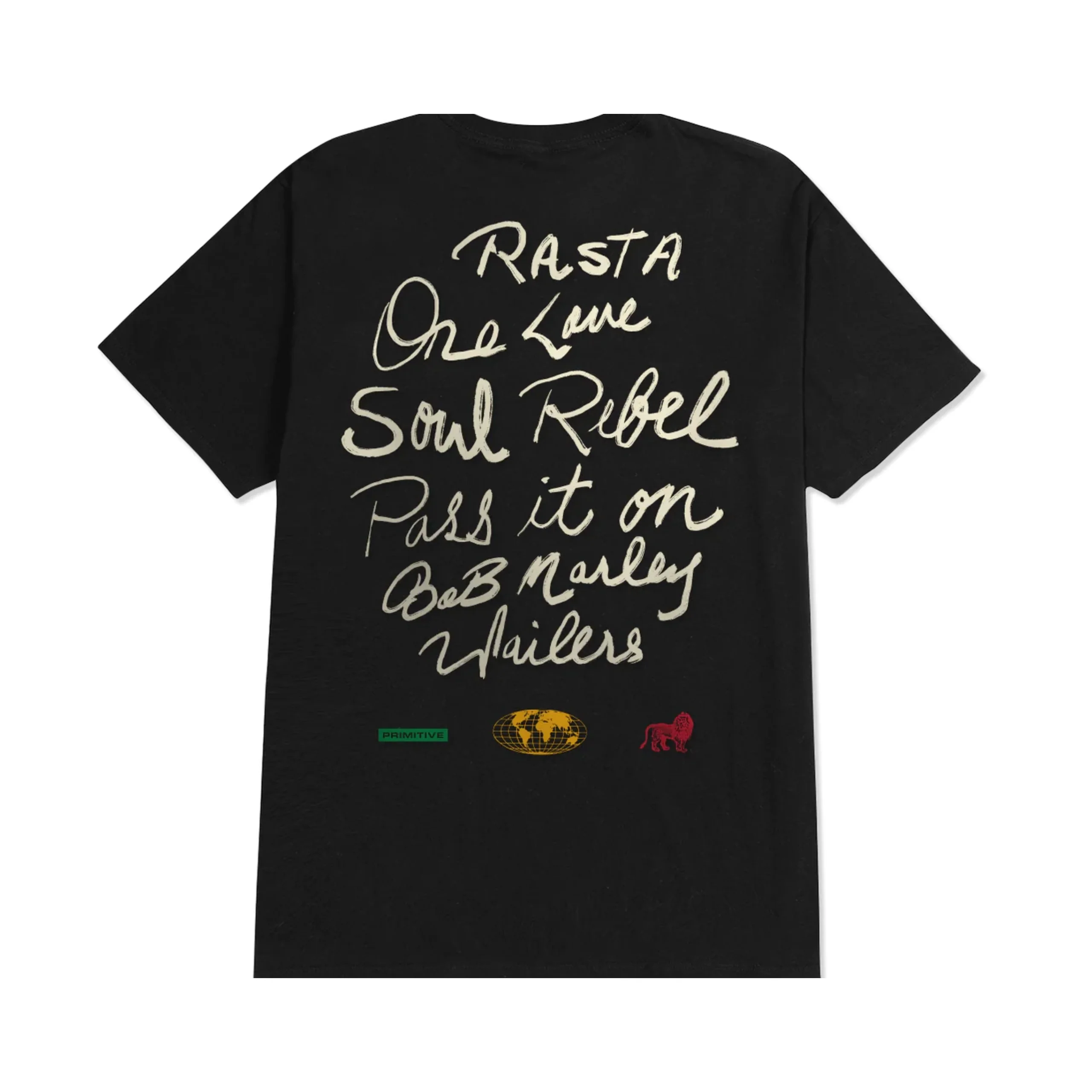 Primitive x Bob Marley One Love T-Shirt - Black - Image 2