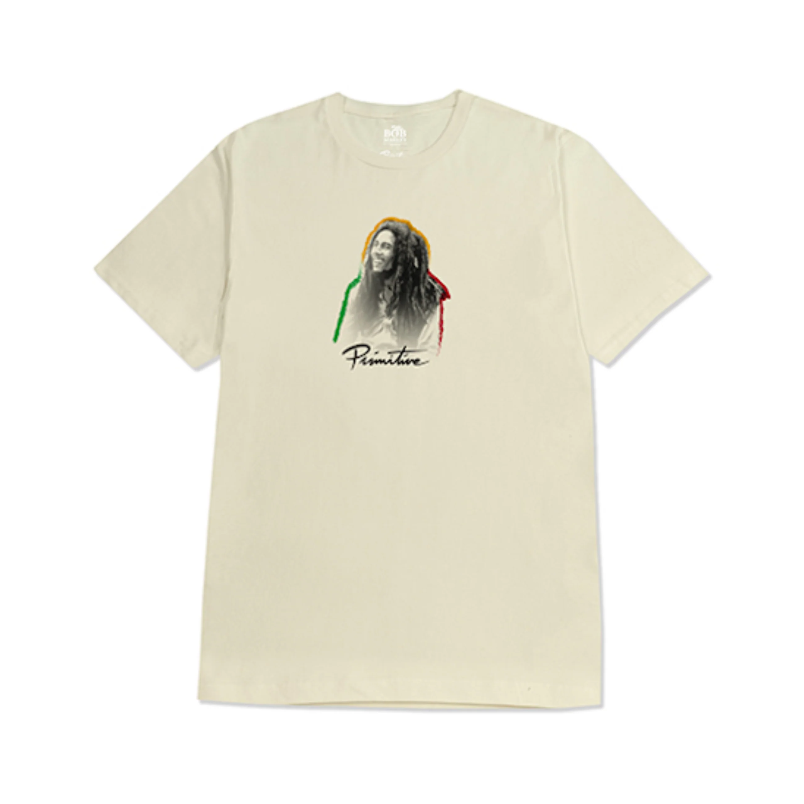 Primitive x Bob Marley One Love T-Shirt - Cream