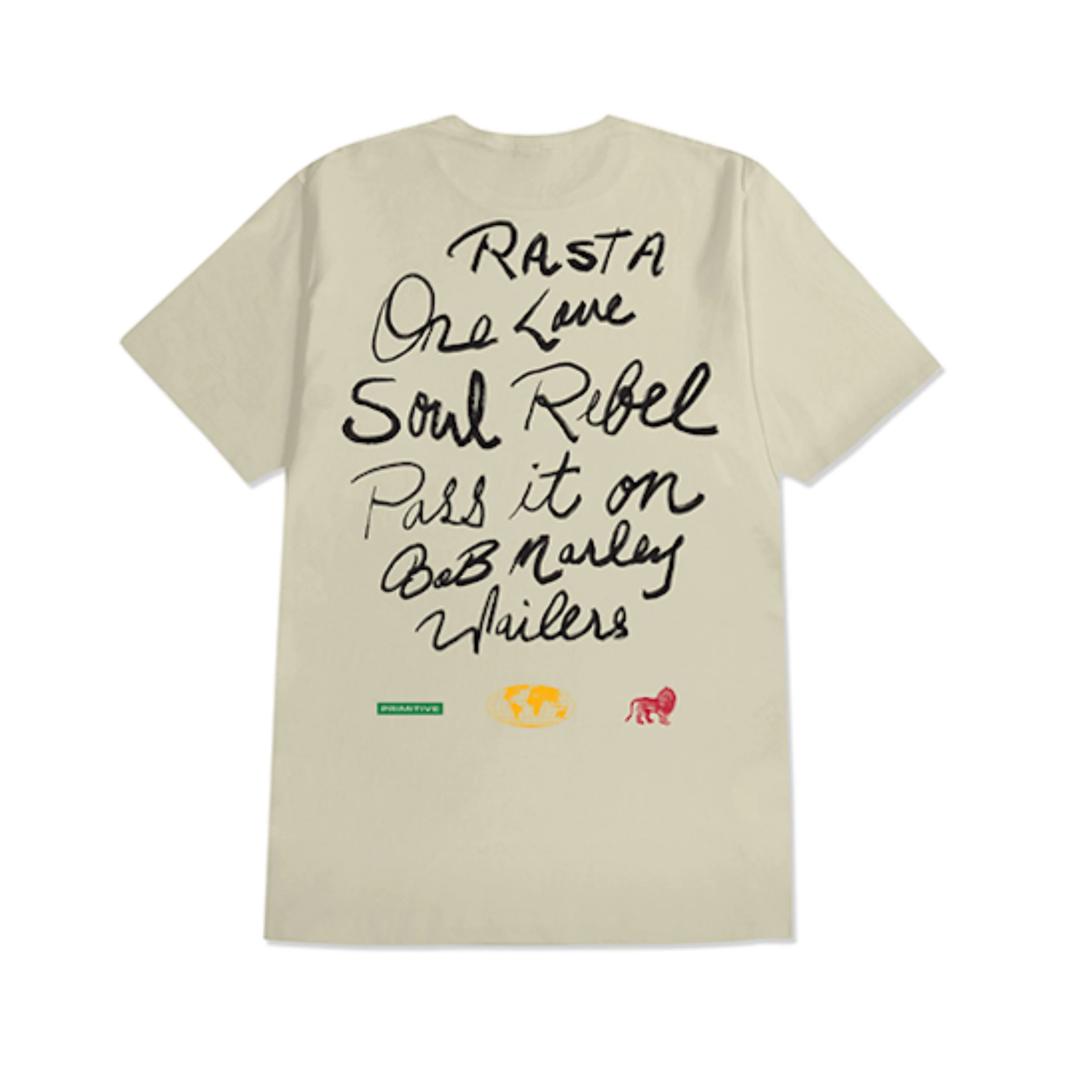 Primitive x Bob Marley One Love T-Shirt - Cream - Image 2