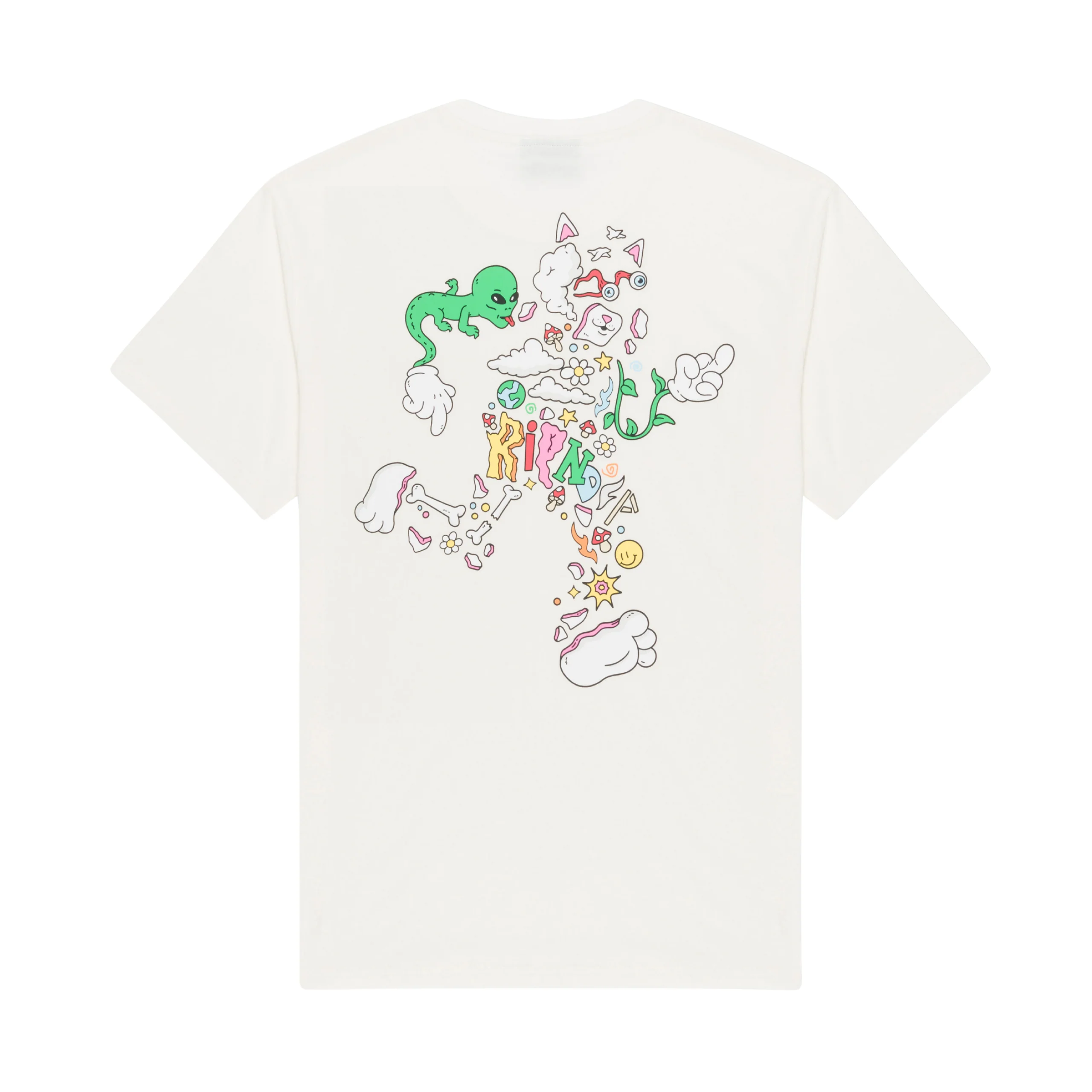 RIPNDIP Broken Down T-Shirt - Bone - Image 2
