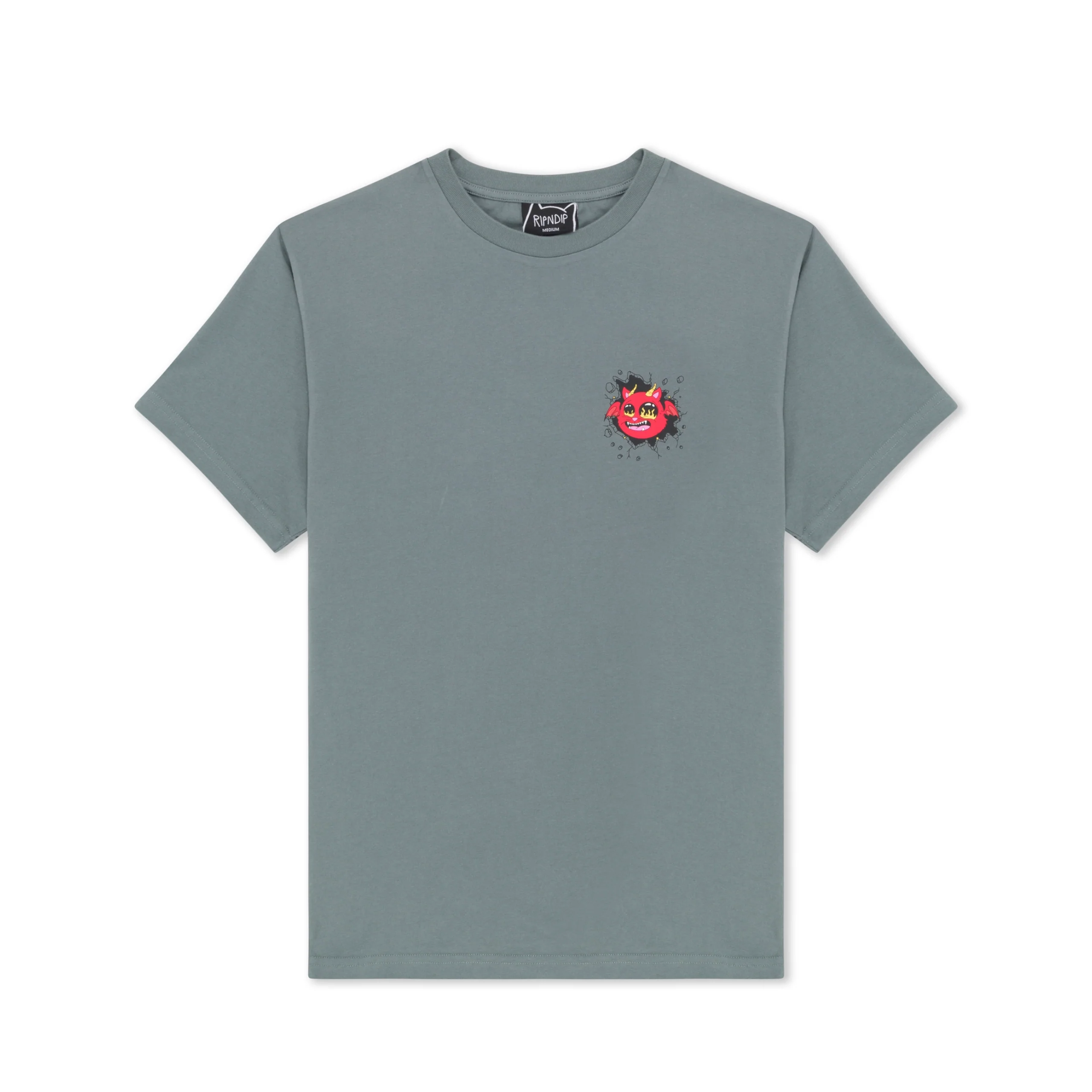 RIPNDIP Devil Monster T-Shirt - Charcoal