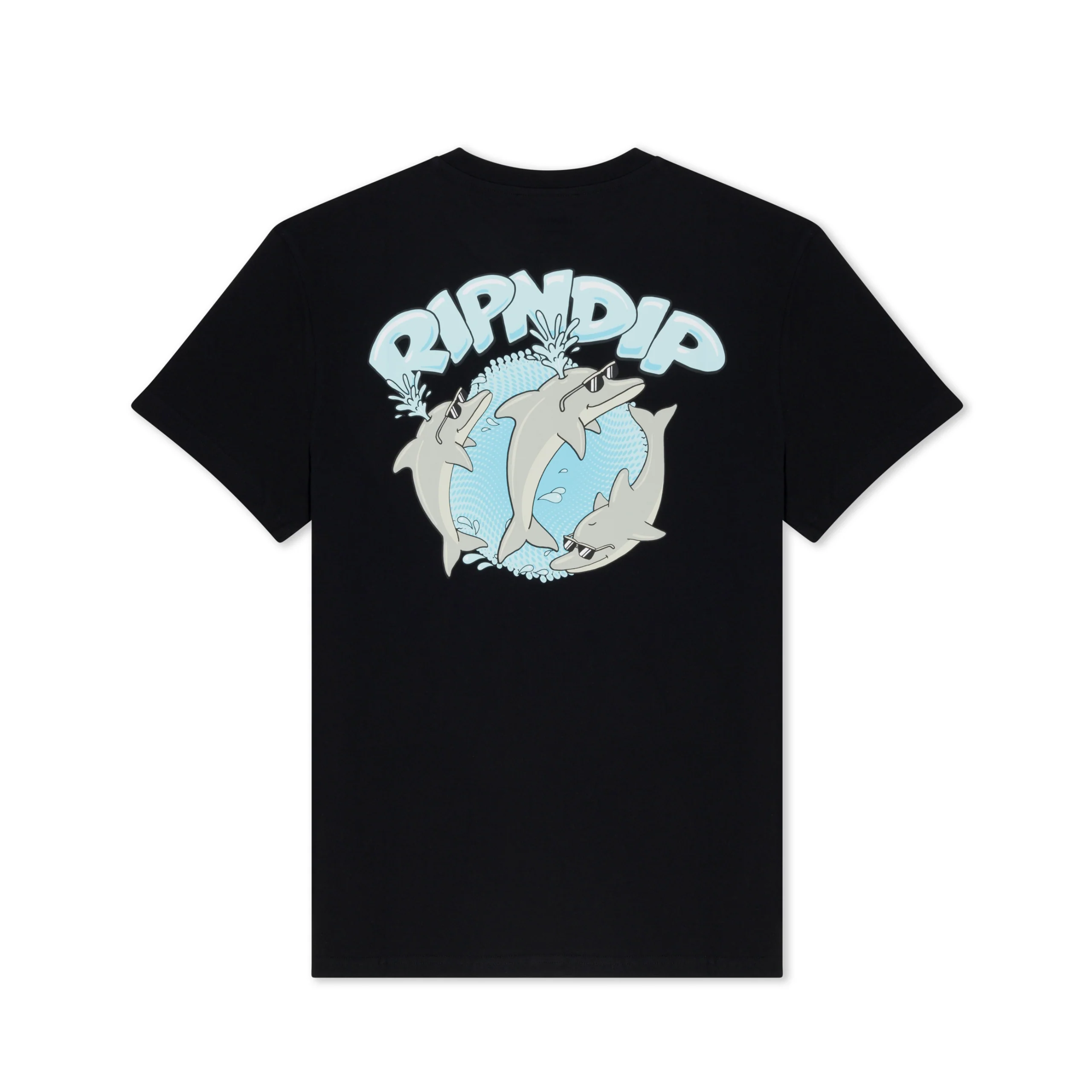 RIPNDIP Dolphin Dudes T-Shirt - Black - Image 2