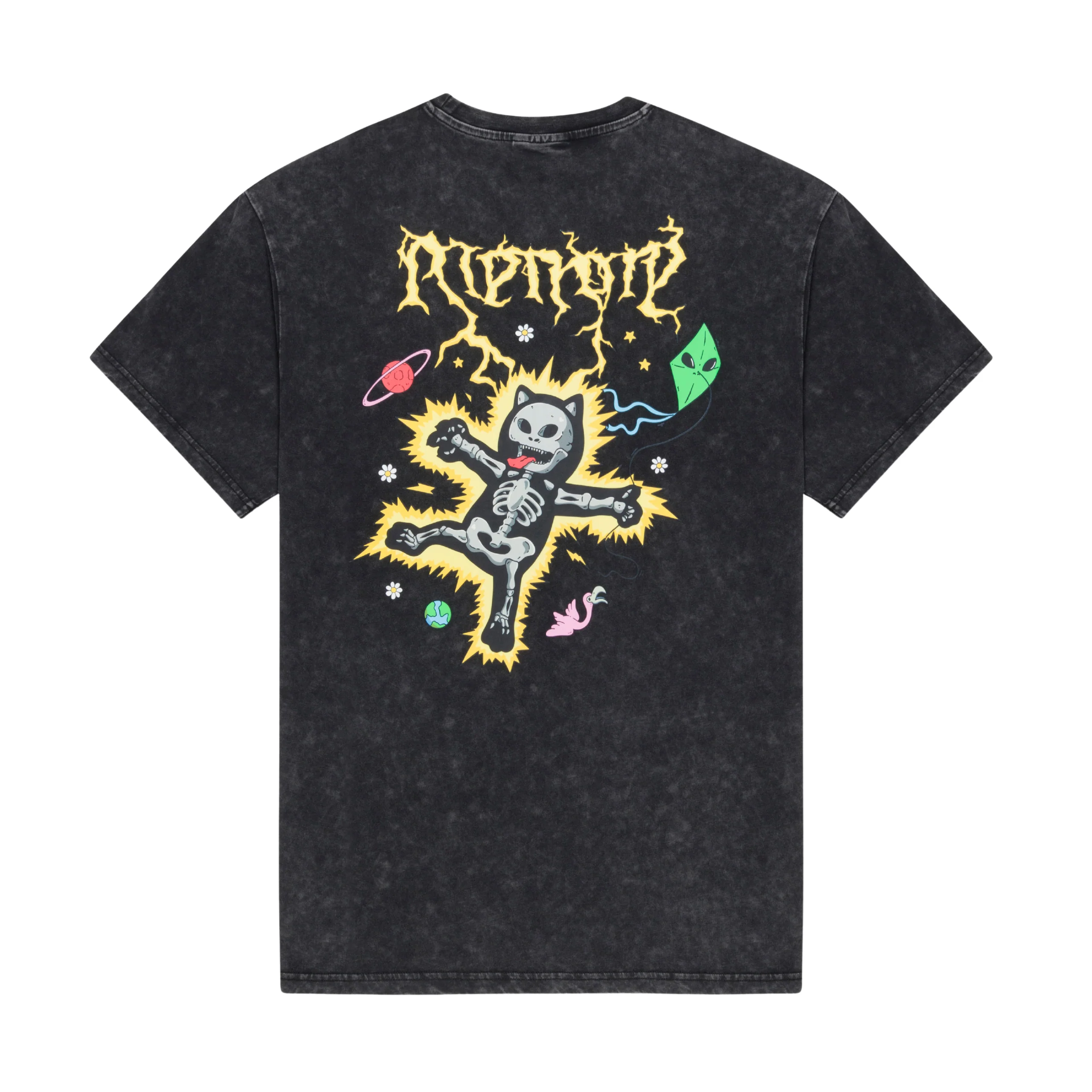 RIPNDIP Electric T-Shirt - Black Wash - Image 2