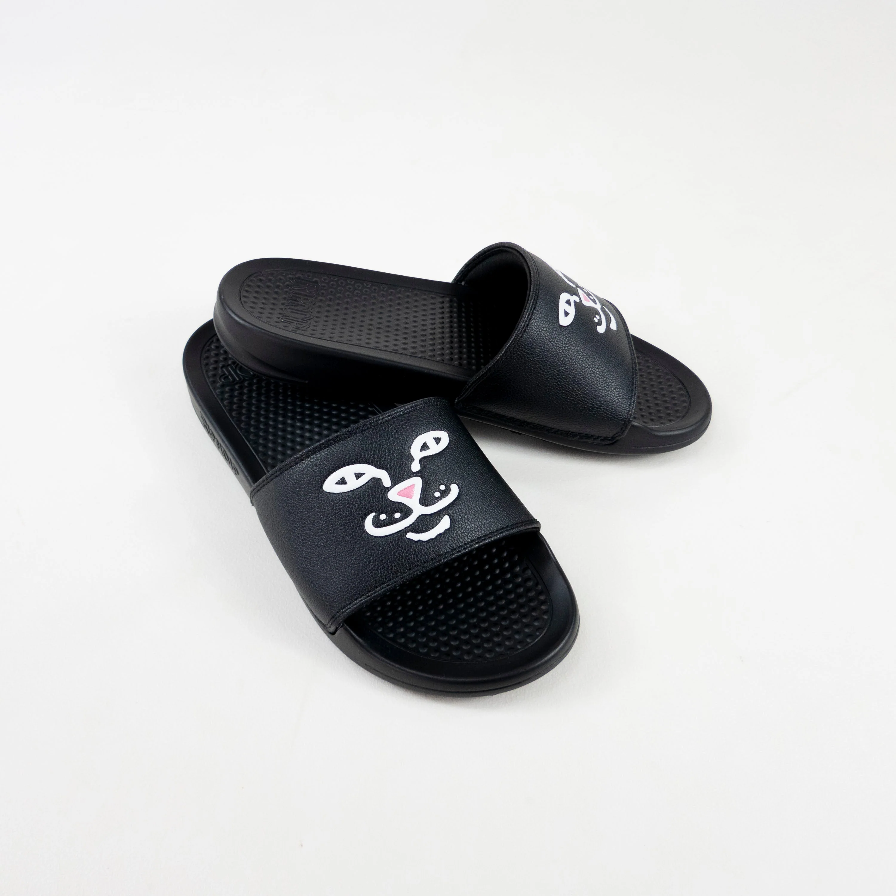RIPNDIP Jermal Face Sliders – Black - Image 4