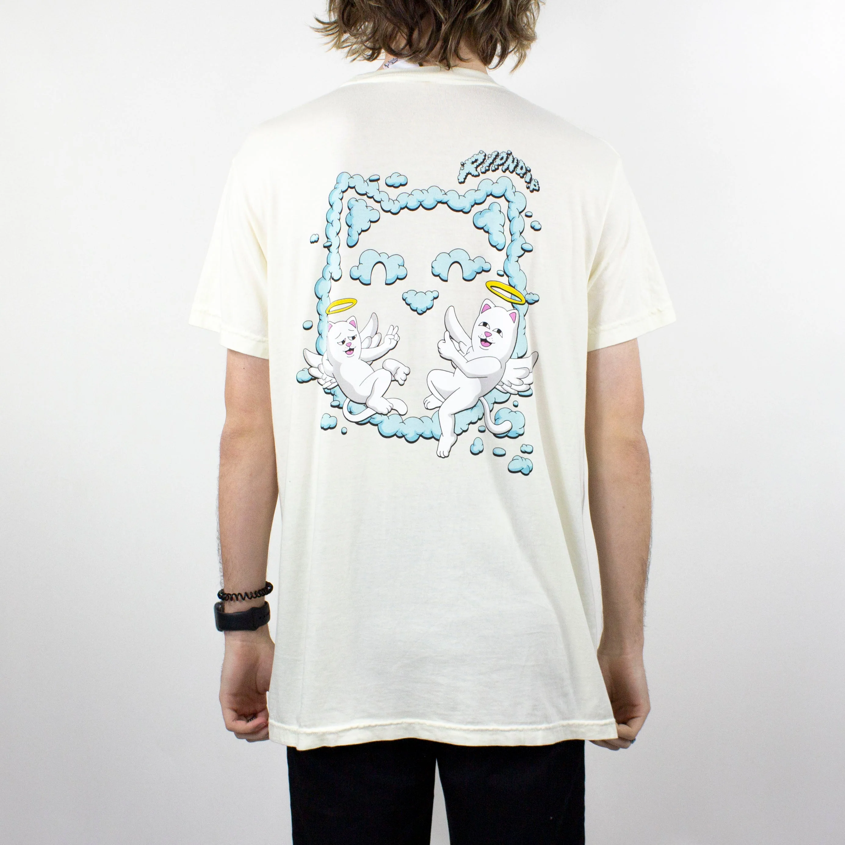 RIPNDIP In The Clouds T-Shirt - Natural - Image 2