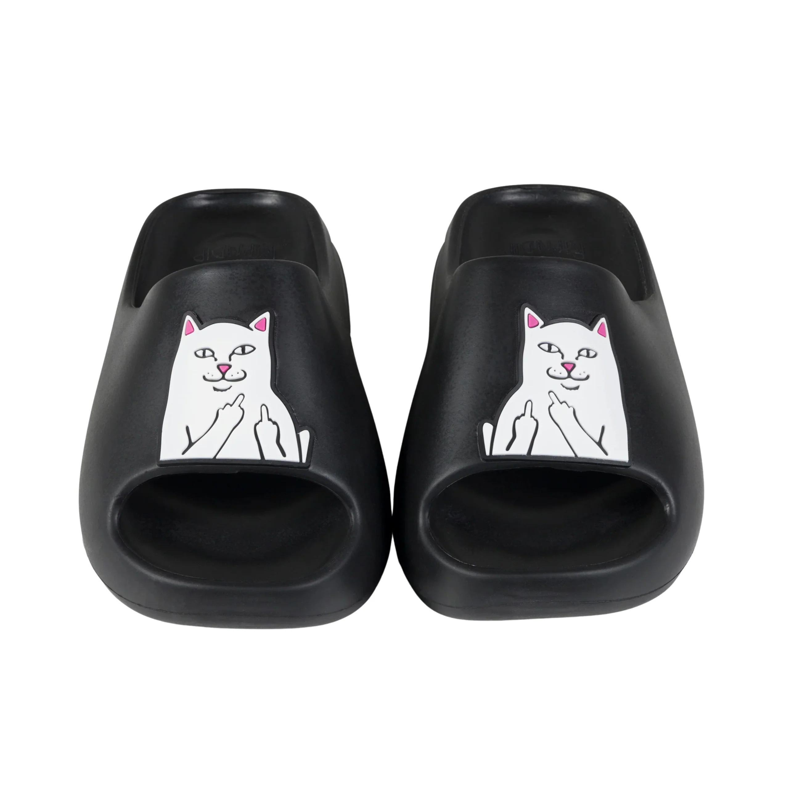 RIPNDIP Lord Nermal Cloud Slides - Black - Image 2