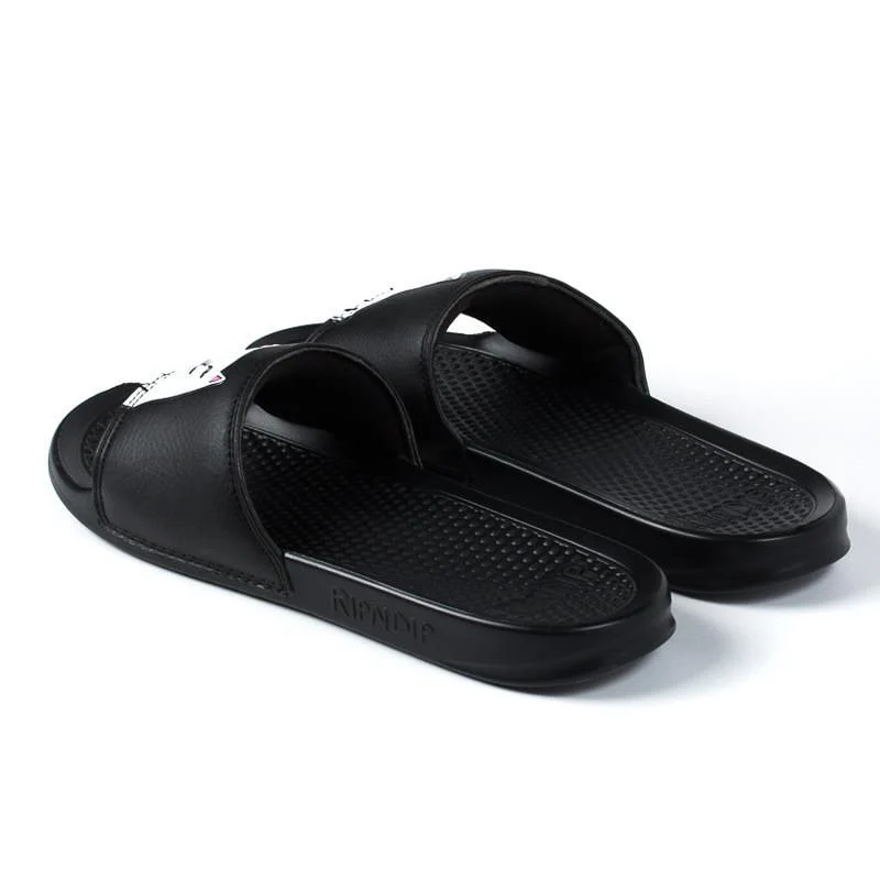 RIPNDIP Lord Nermal Sliders - Black - Image 3