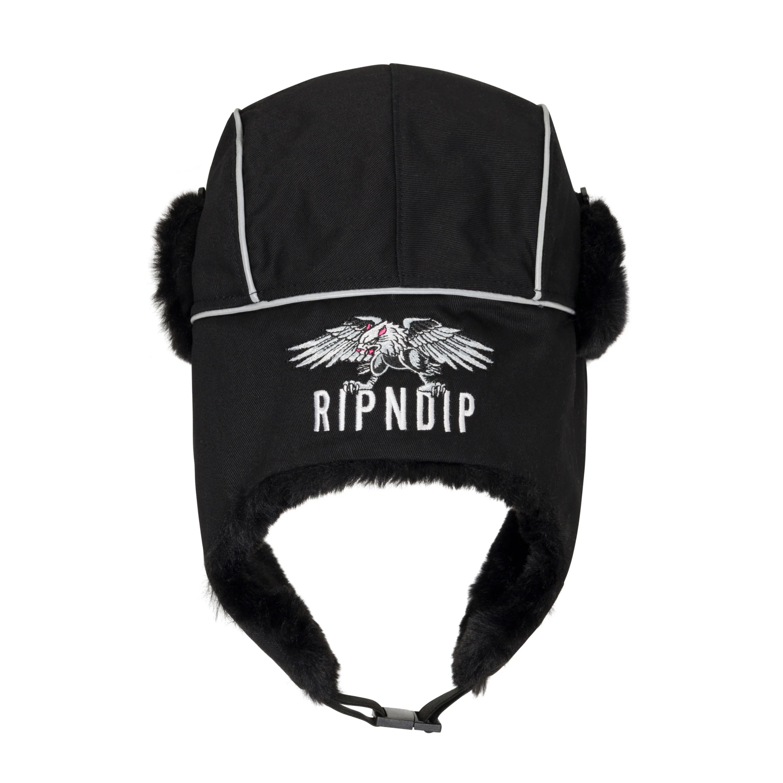 RIPNDIP Motorsports Aviator Hat - Black - Image 3