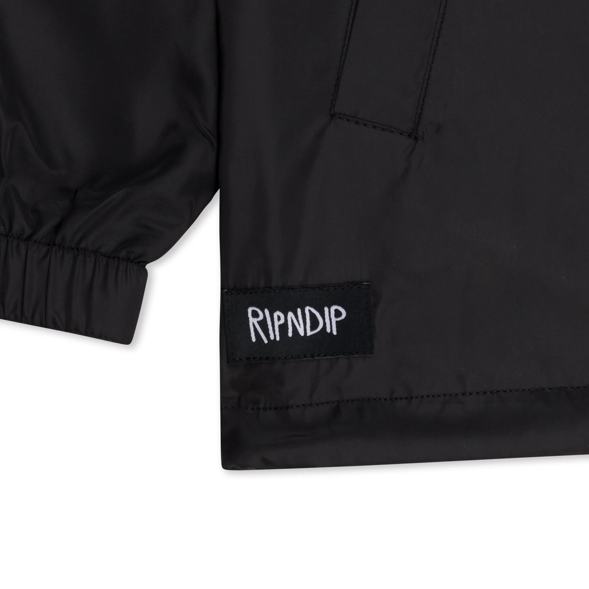 RIPNDIP Nervous System Coach Jacket - Black - Image 4