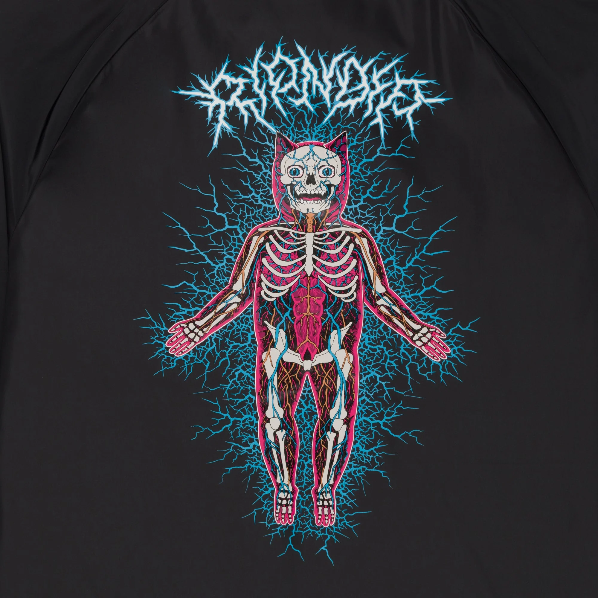 RIPNDIP Nervous System Coach Jacket - Black - Image 5