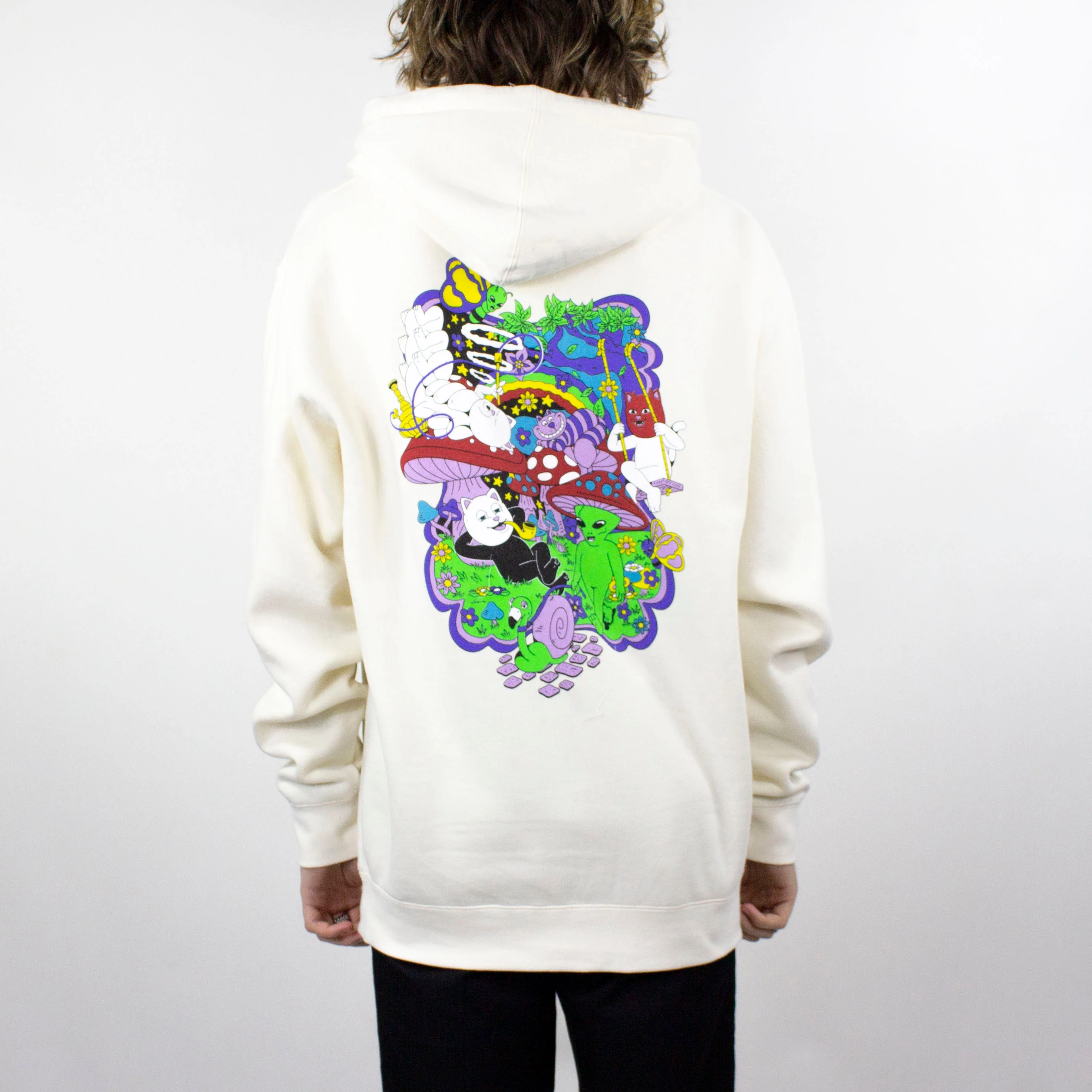 RIPNDIP Rabbit Hole Hoodie - Bone - Image 2