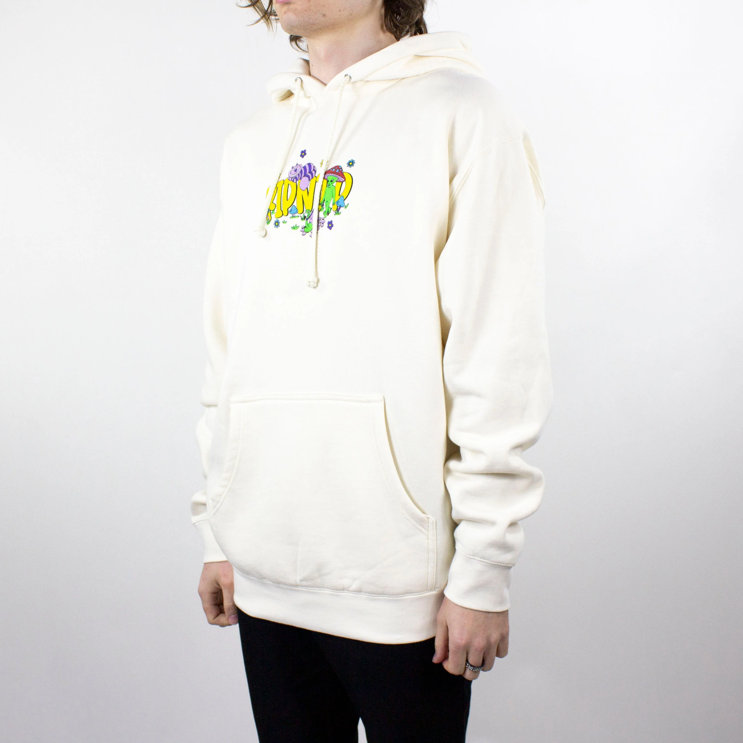 RIPNDIP Rabbit Hole Hoodie - Bone - Image 3