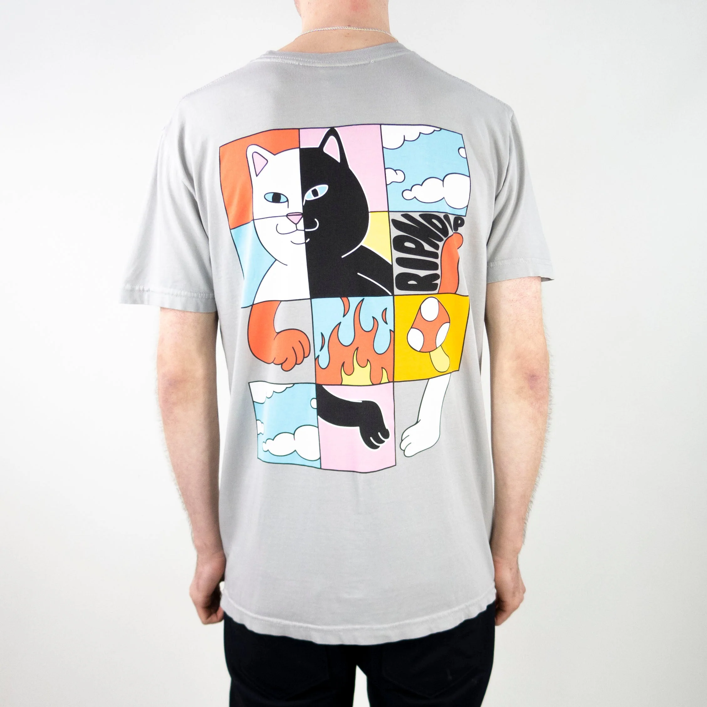RIPNDIP Rubix T-Shirt - Grey - Image 2