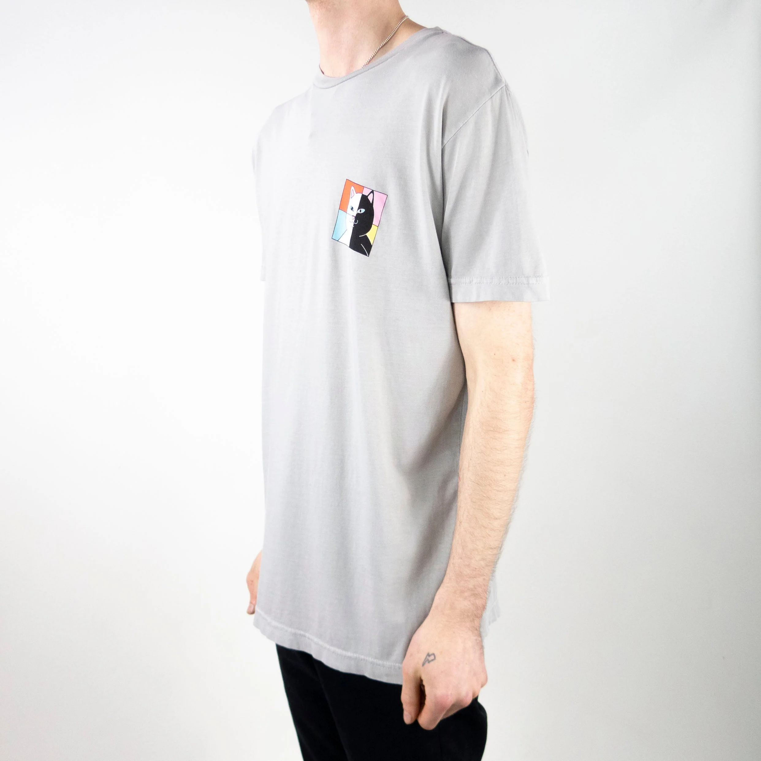 RIPNDIP Rubix T-Shirt - Grey - Image 3
