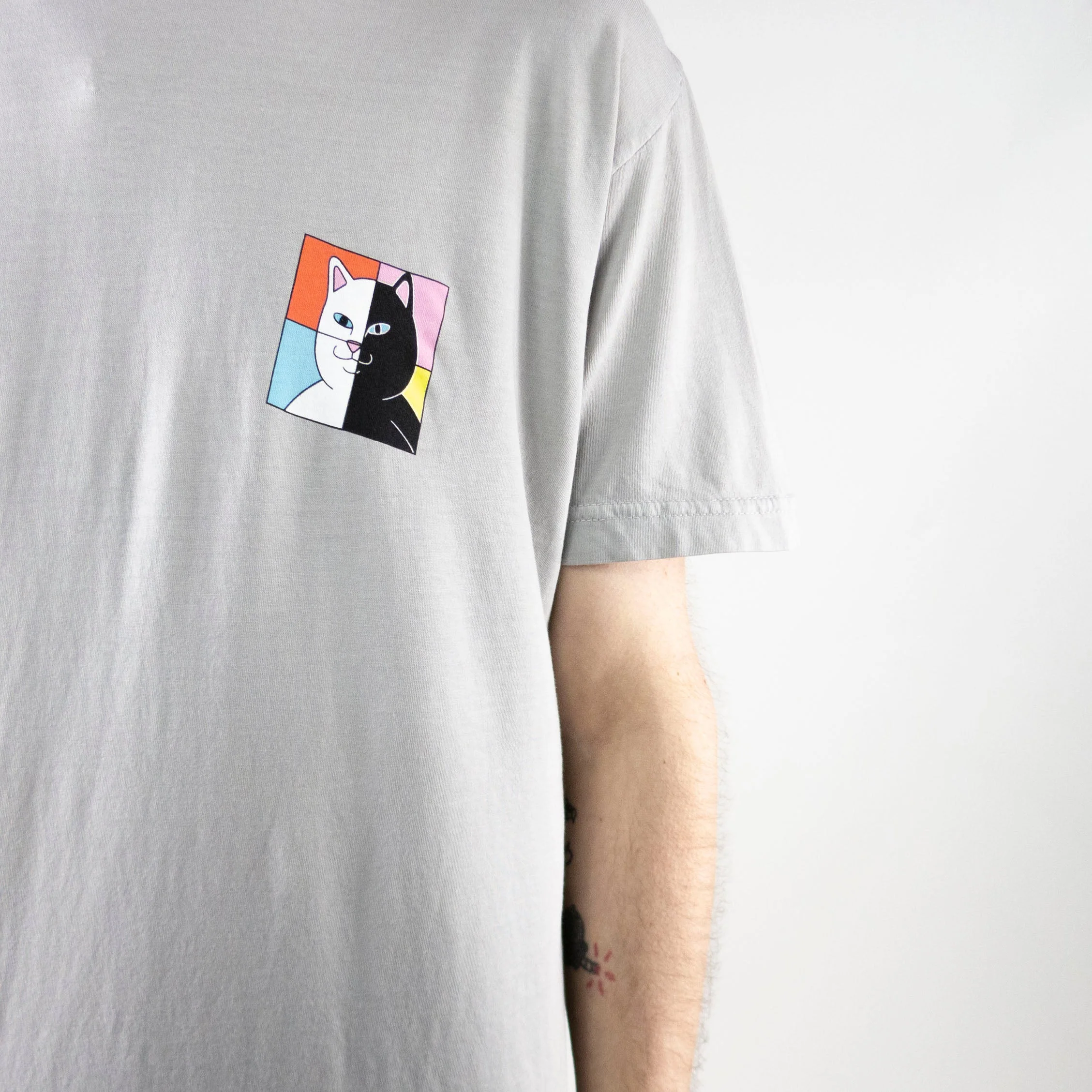RIPNDIP Rubix T-Shirt - Grey - Image 4