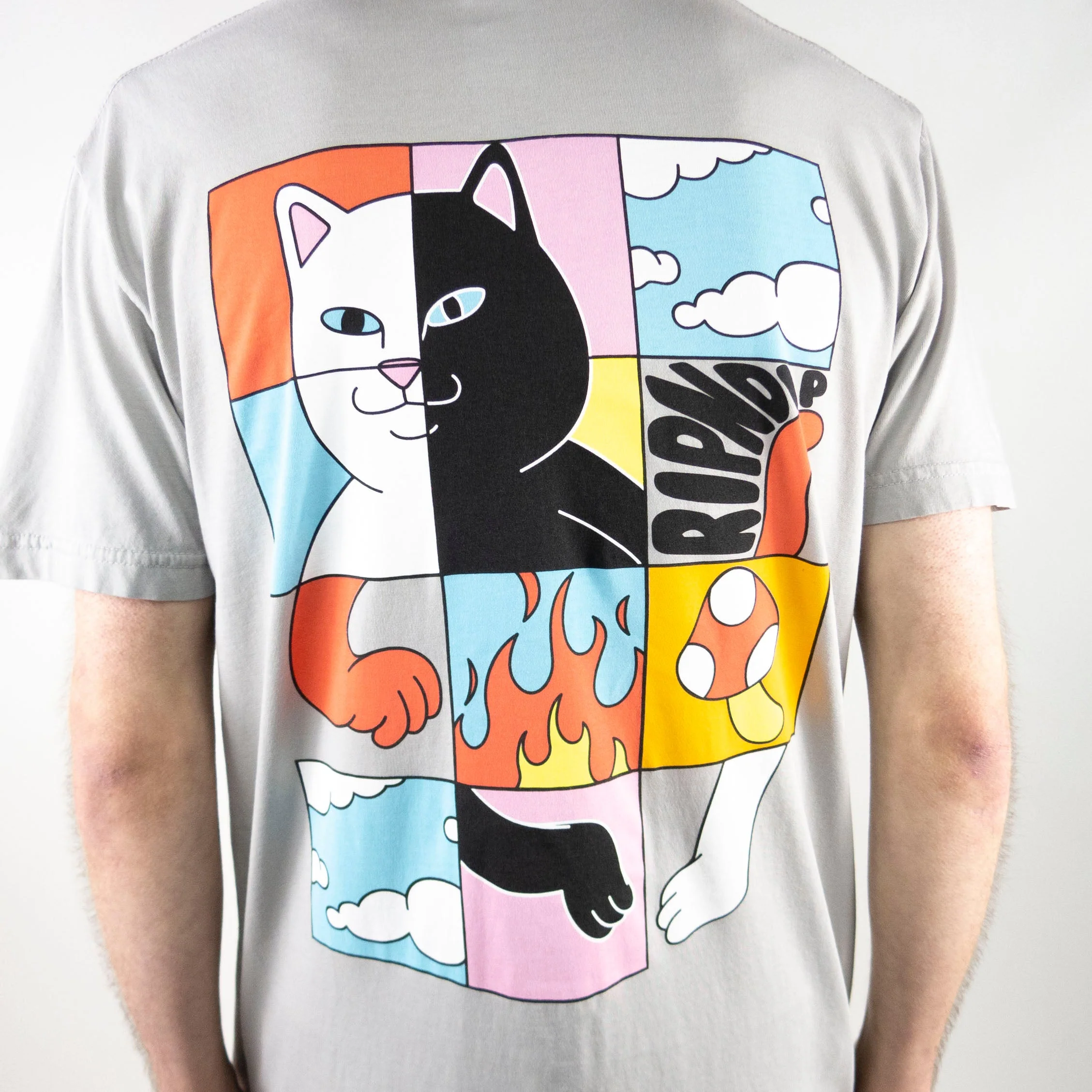 RIPNDIP Rubix T-Shirt - Grey - Image 5