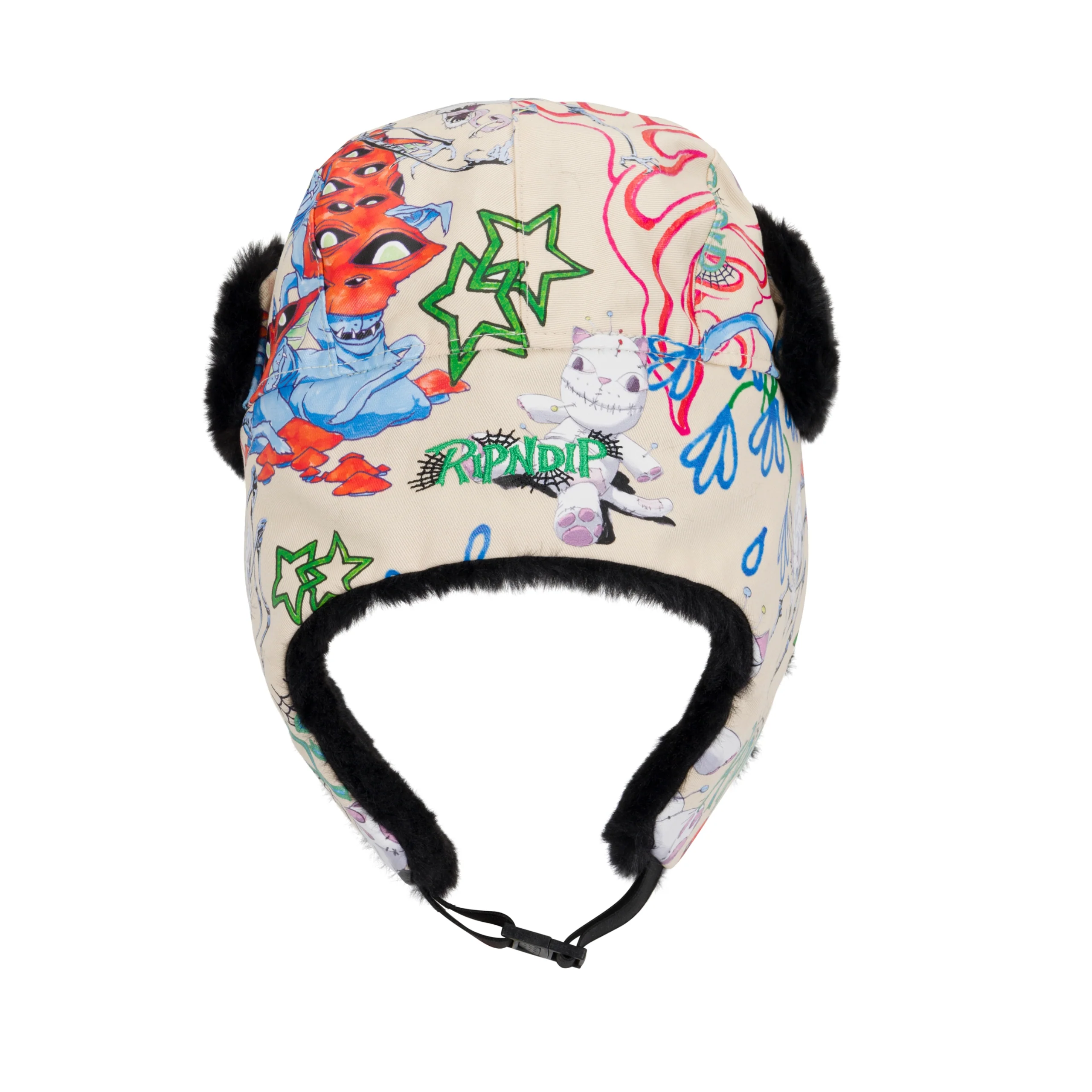RIPNDIP Travis Aviator Hat - Beige - Image 3