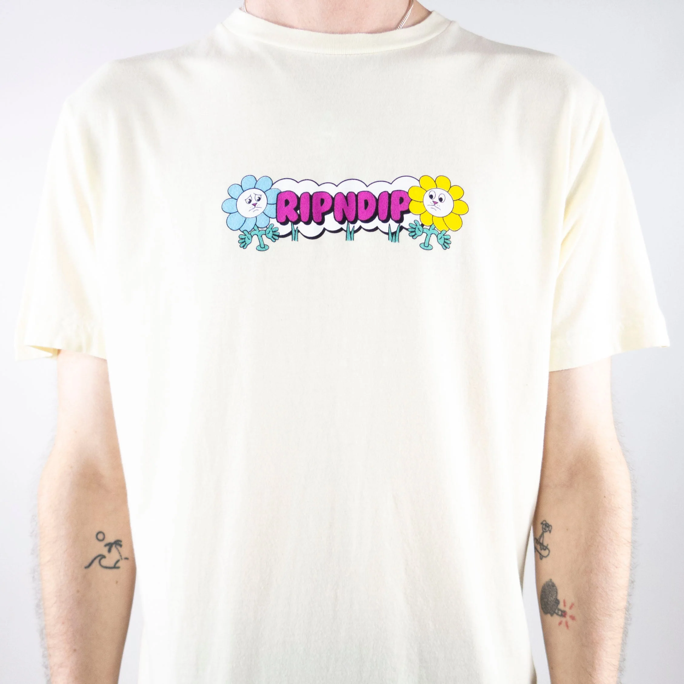 RIPNDIP Where's My Hug T-Shirt - Natural - Image 4