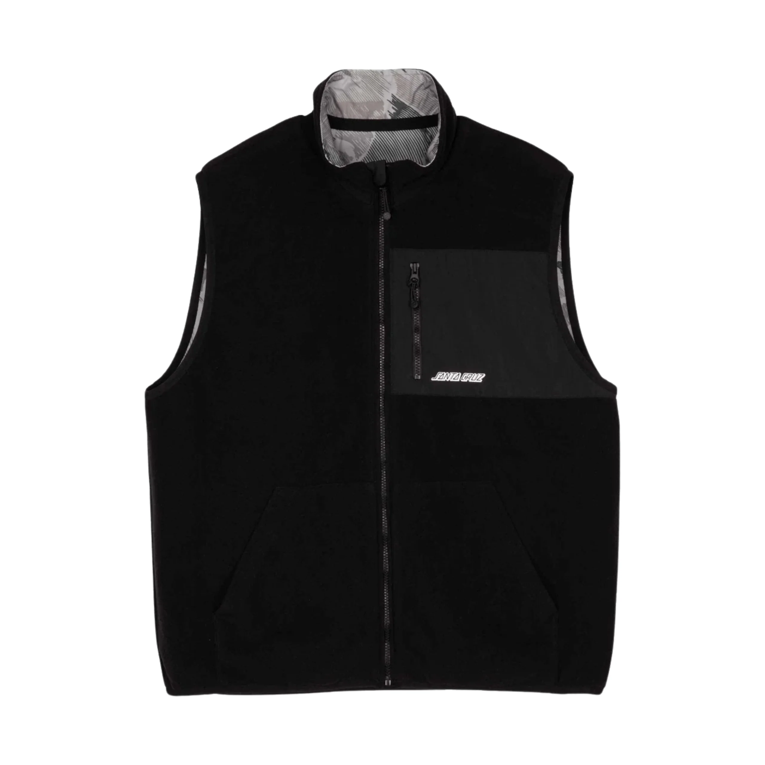 Santa Cruz Cache Reversible Vest - Razor Wire / Moss - Image 2