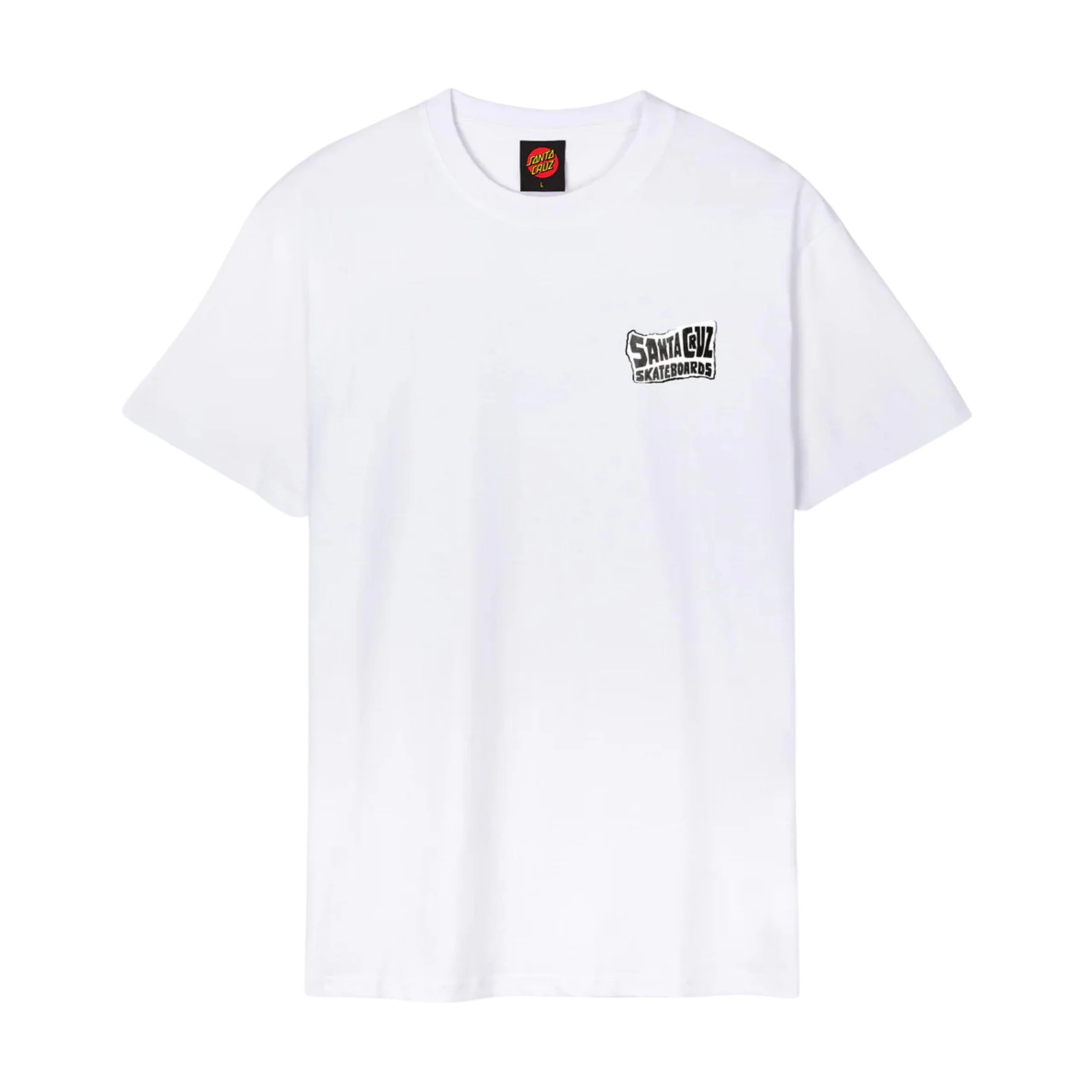 Santa Cruz Collage Hand T-Shirt - White
