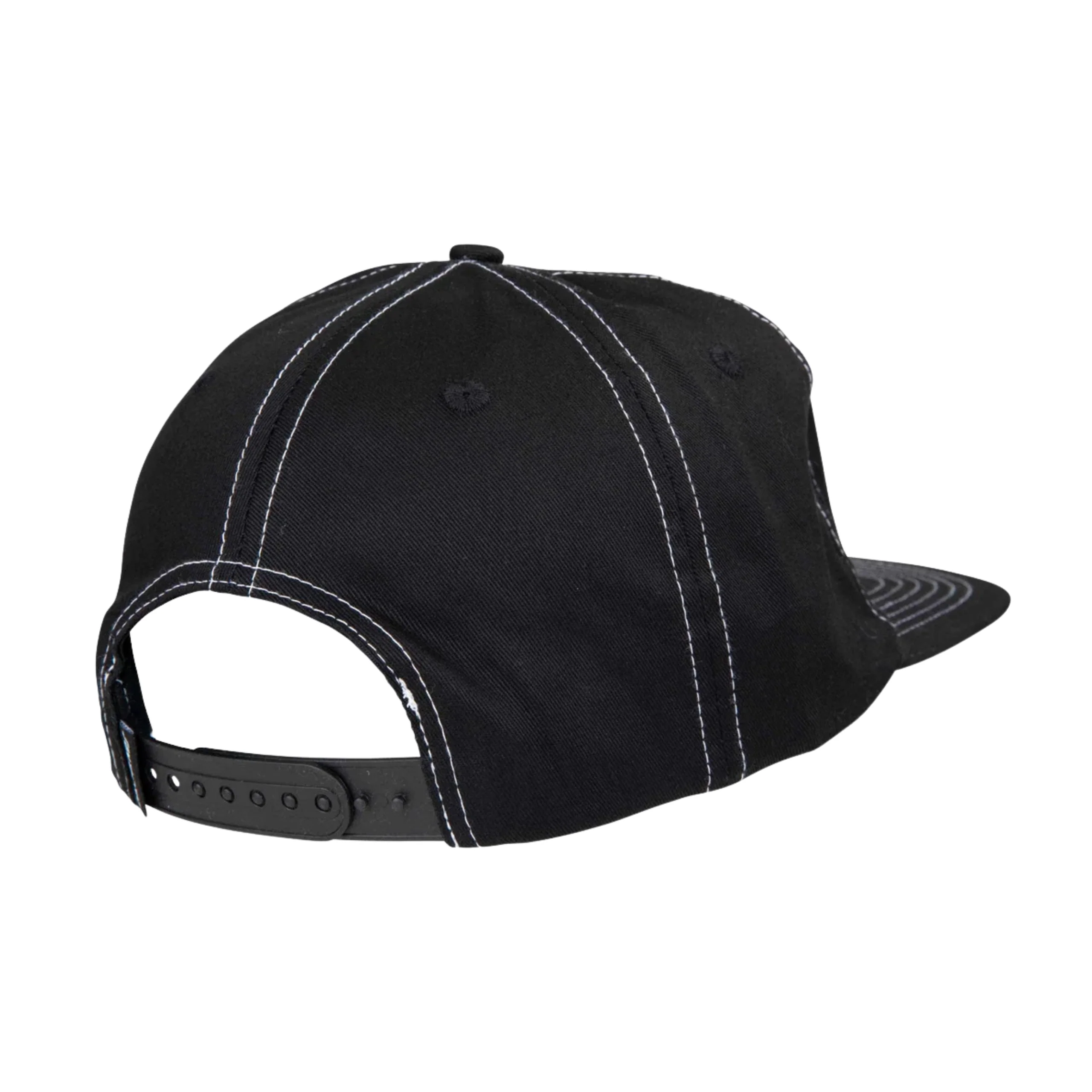 Santa Cruz Collage Oval Dot Snapback Cap - Black - Image 2