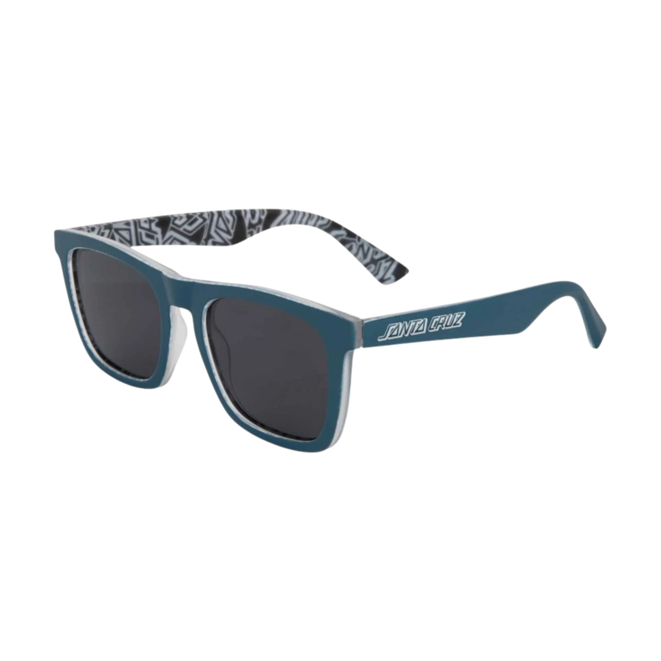 Santa Cruz Cruz Sunglasses - Teal / Black