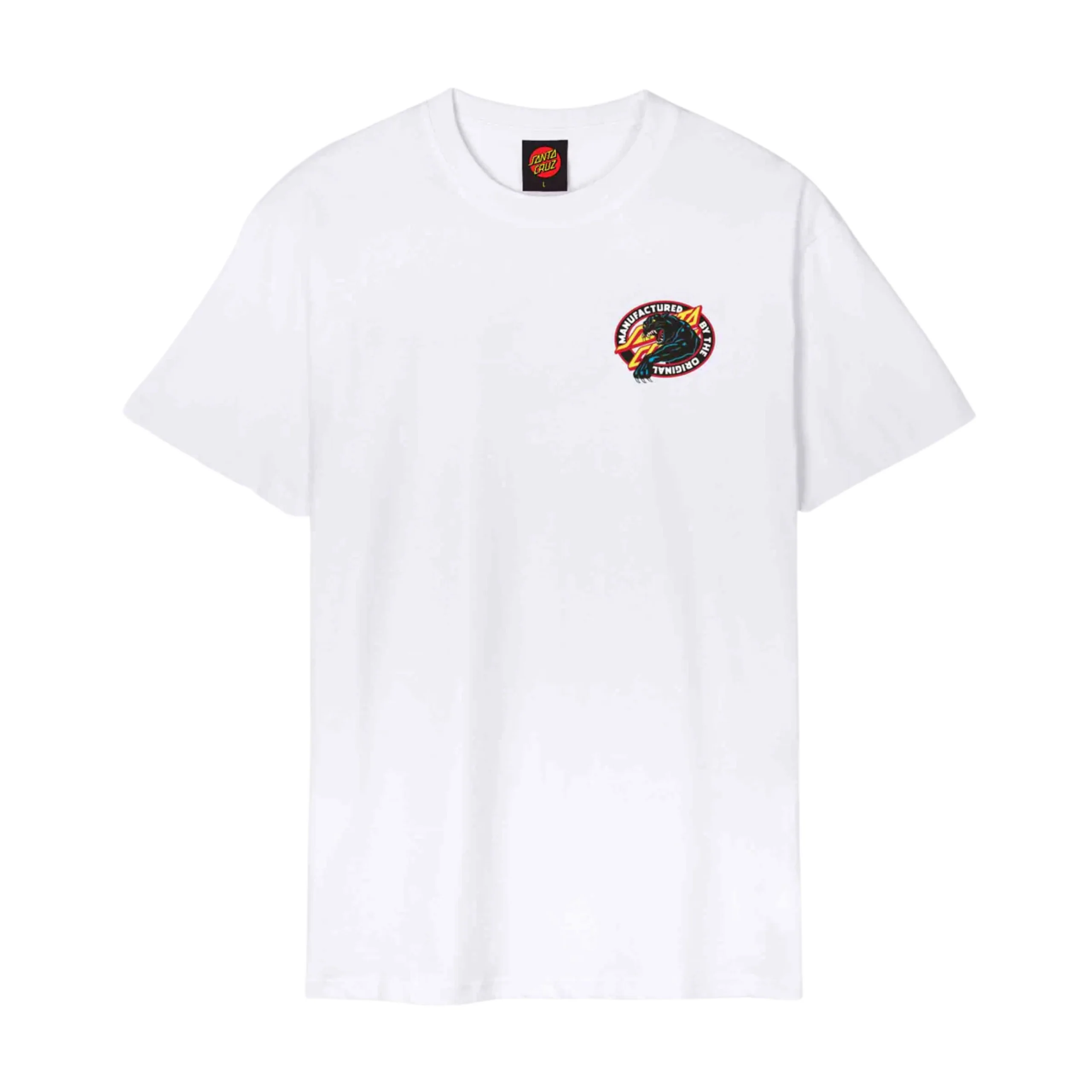 Santa Cruz Natas SC Panther T-Shirt - White