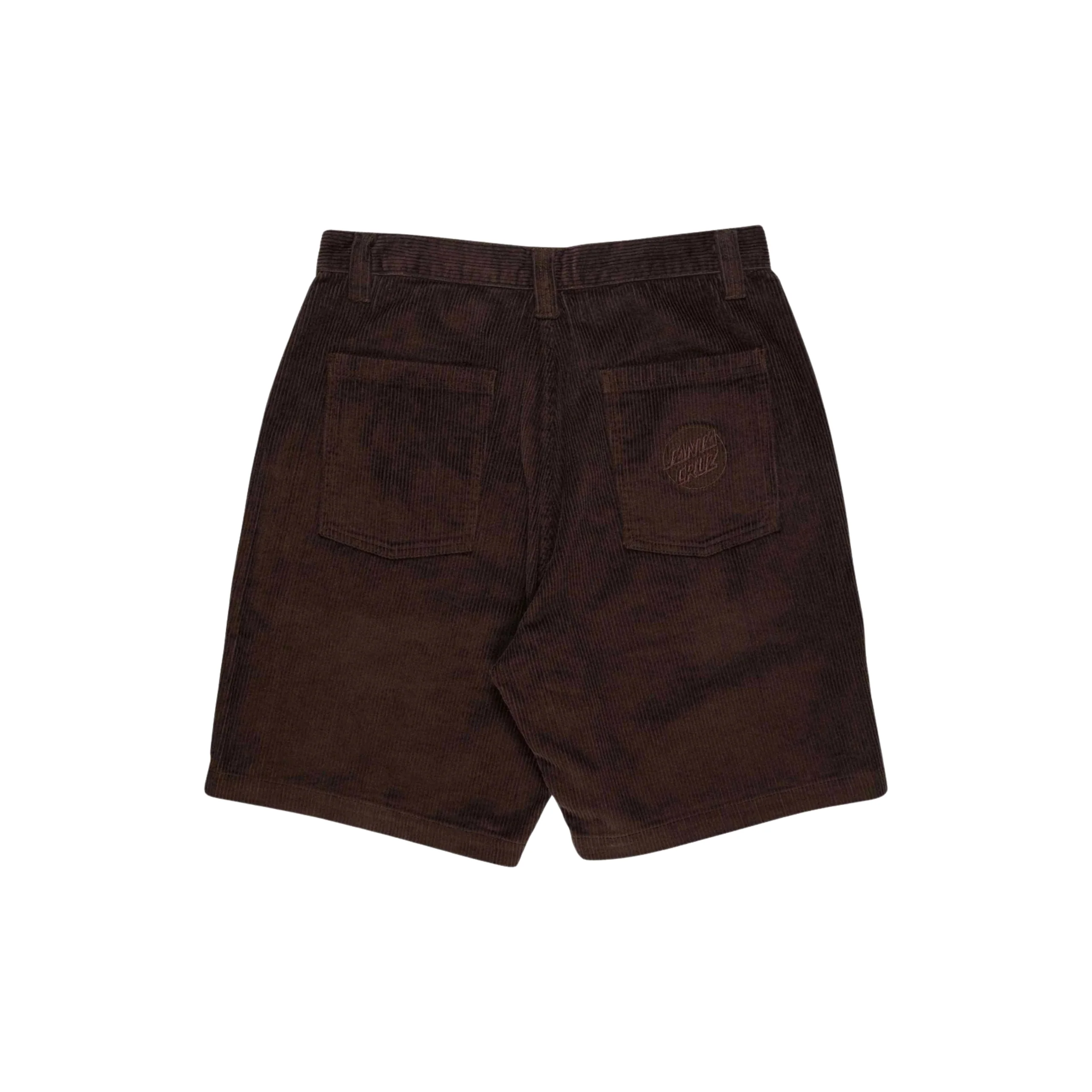 Santa Cruz Opus Dot Workwear Shorts - Coffee - Image 2