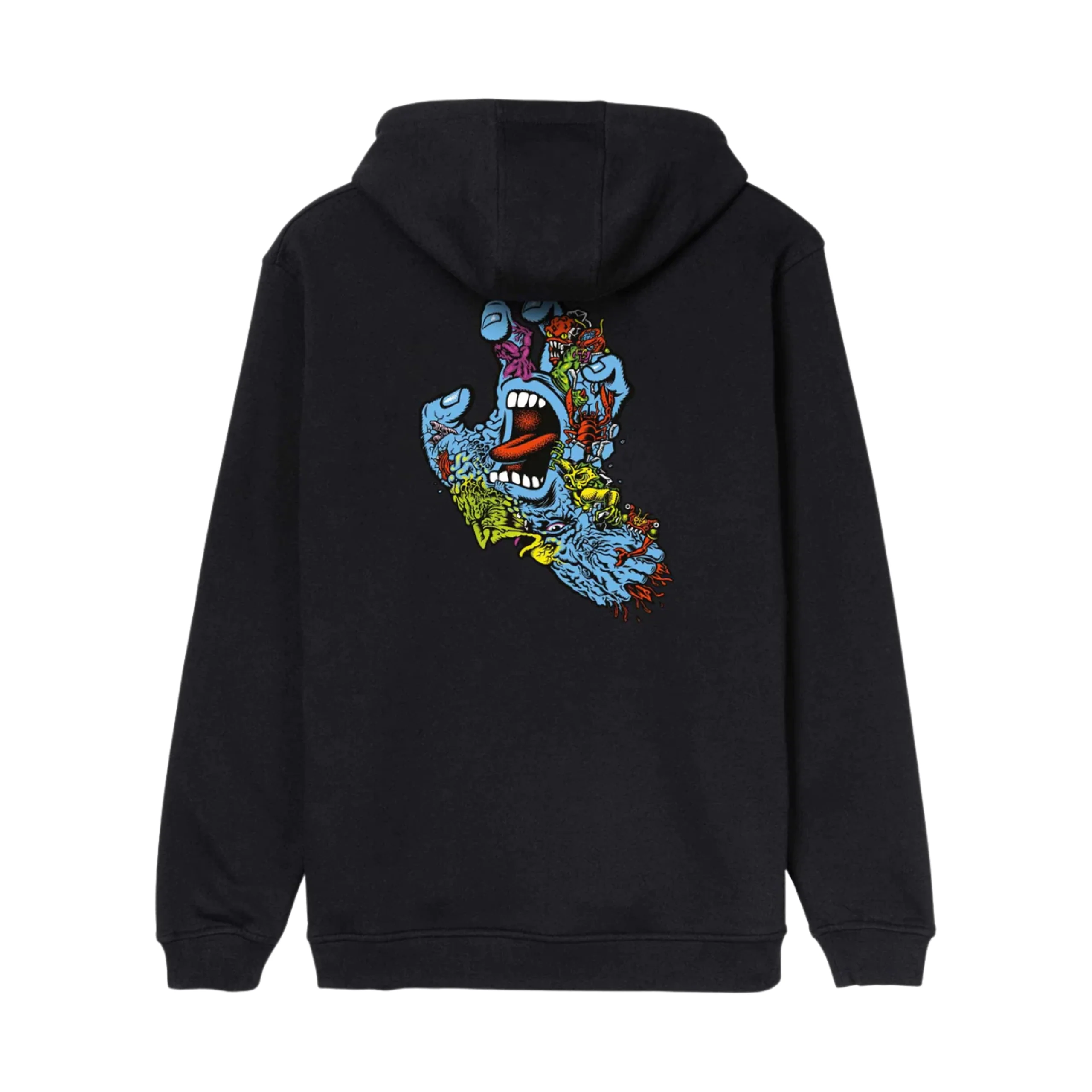 Santa Cruz Roskopp Screaming Five Hoodie - Black - Image 2