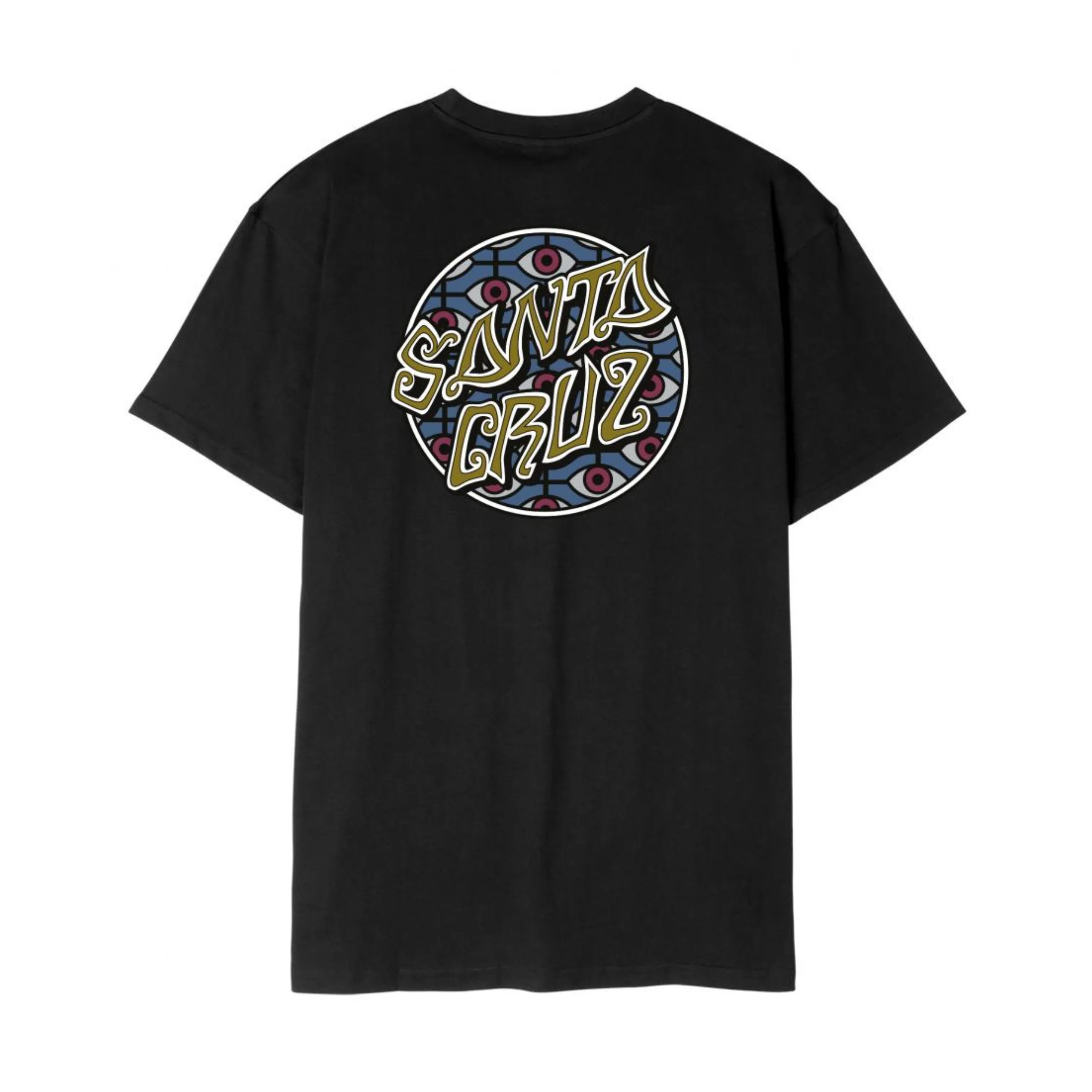 Santa Cruz Salba Eyes Dot T-Shirt - Black - Image 2