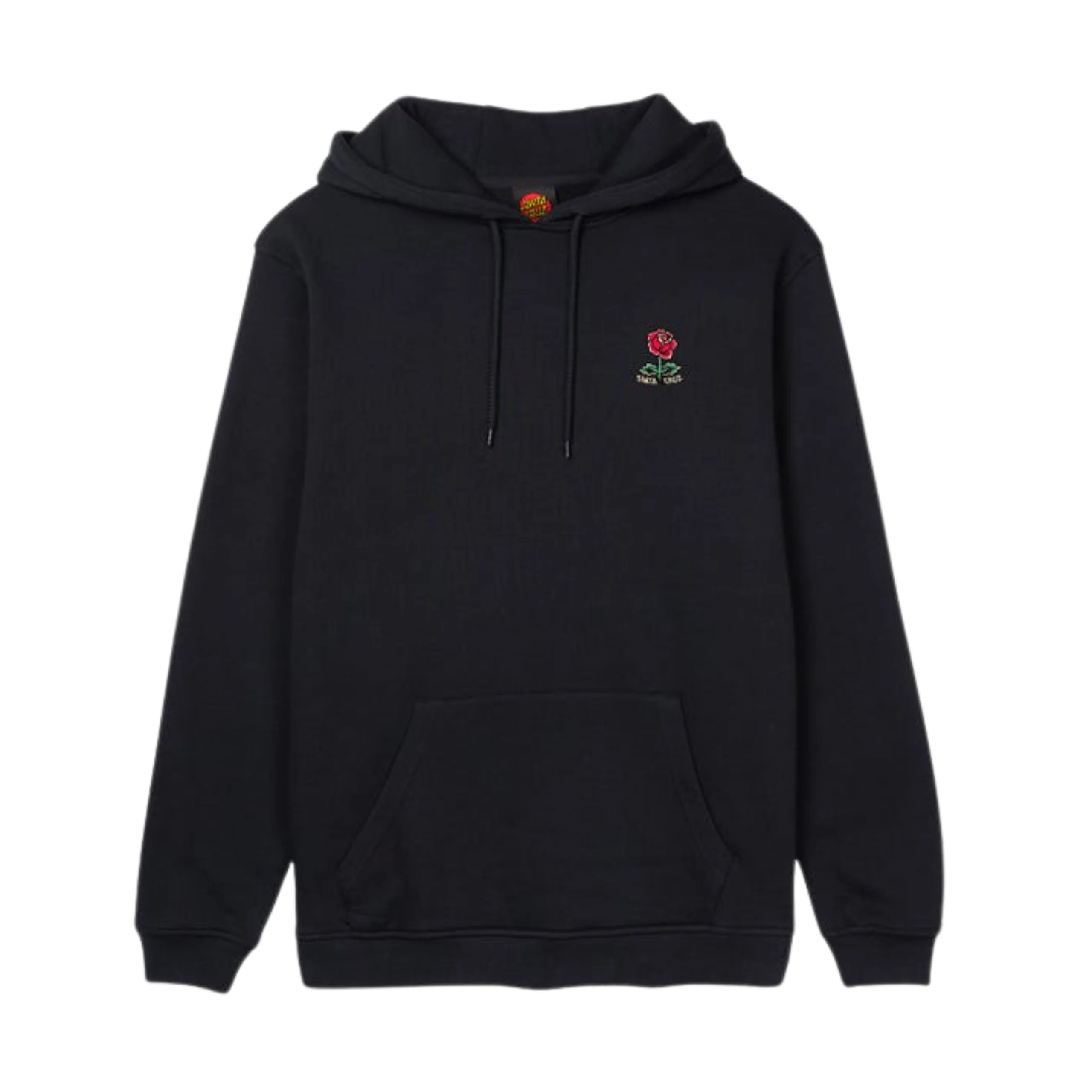 Santa Cruz Screaming Rose Flash Hoodie - Black