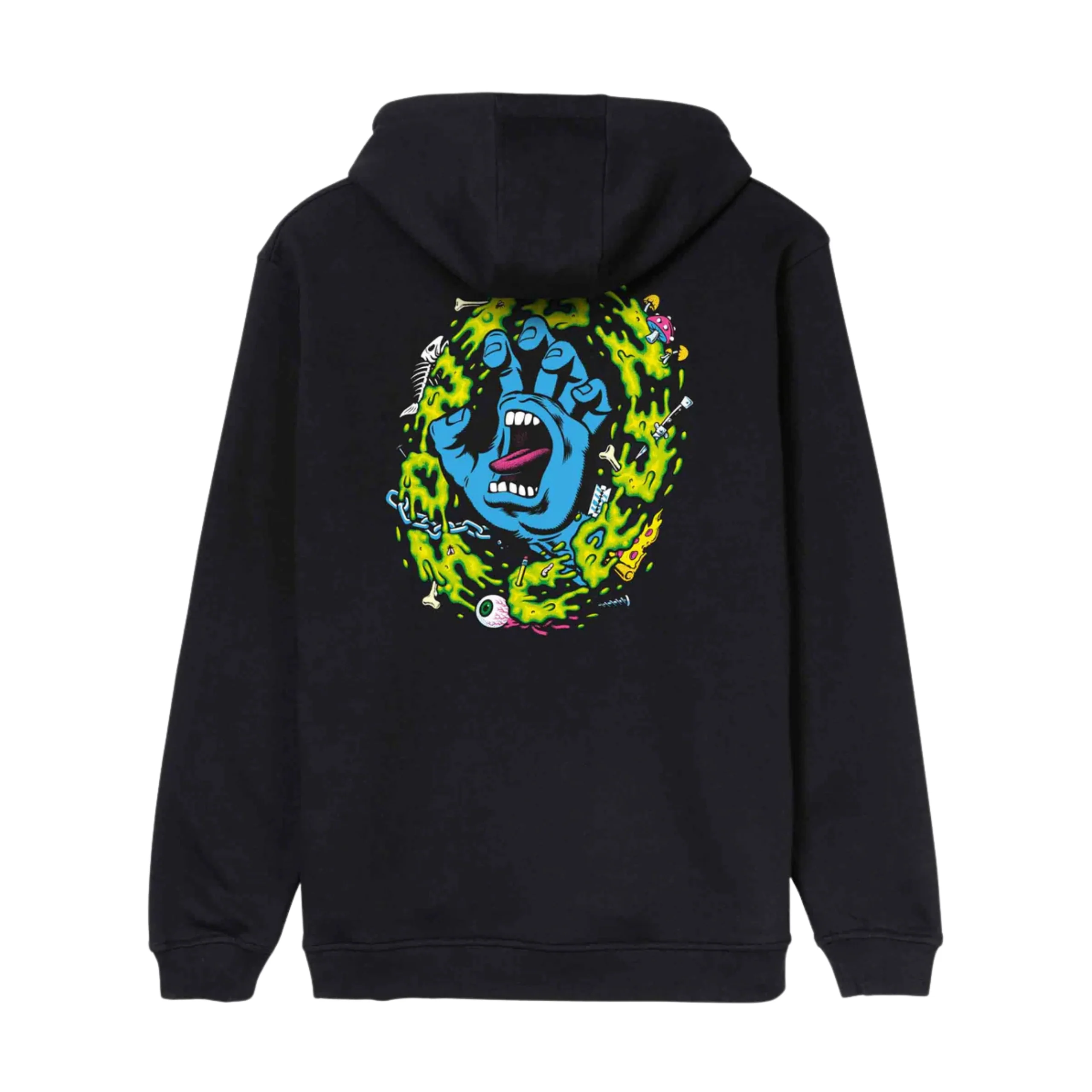 Santa Cruz Slime Scream Hoodie - Black - Image 2