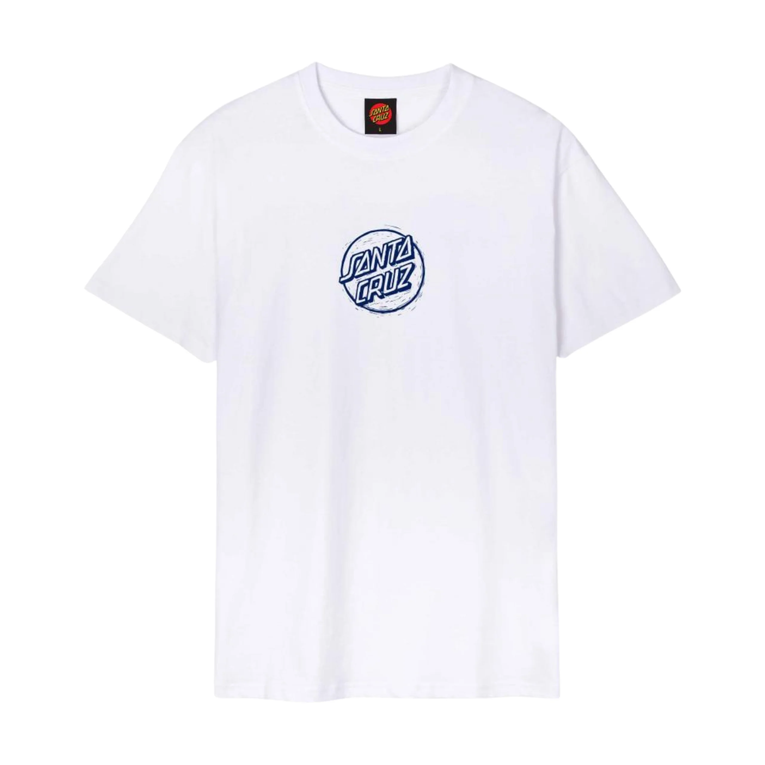 Santa Cruz Stamped Opus Front T-Shirt - White