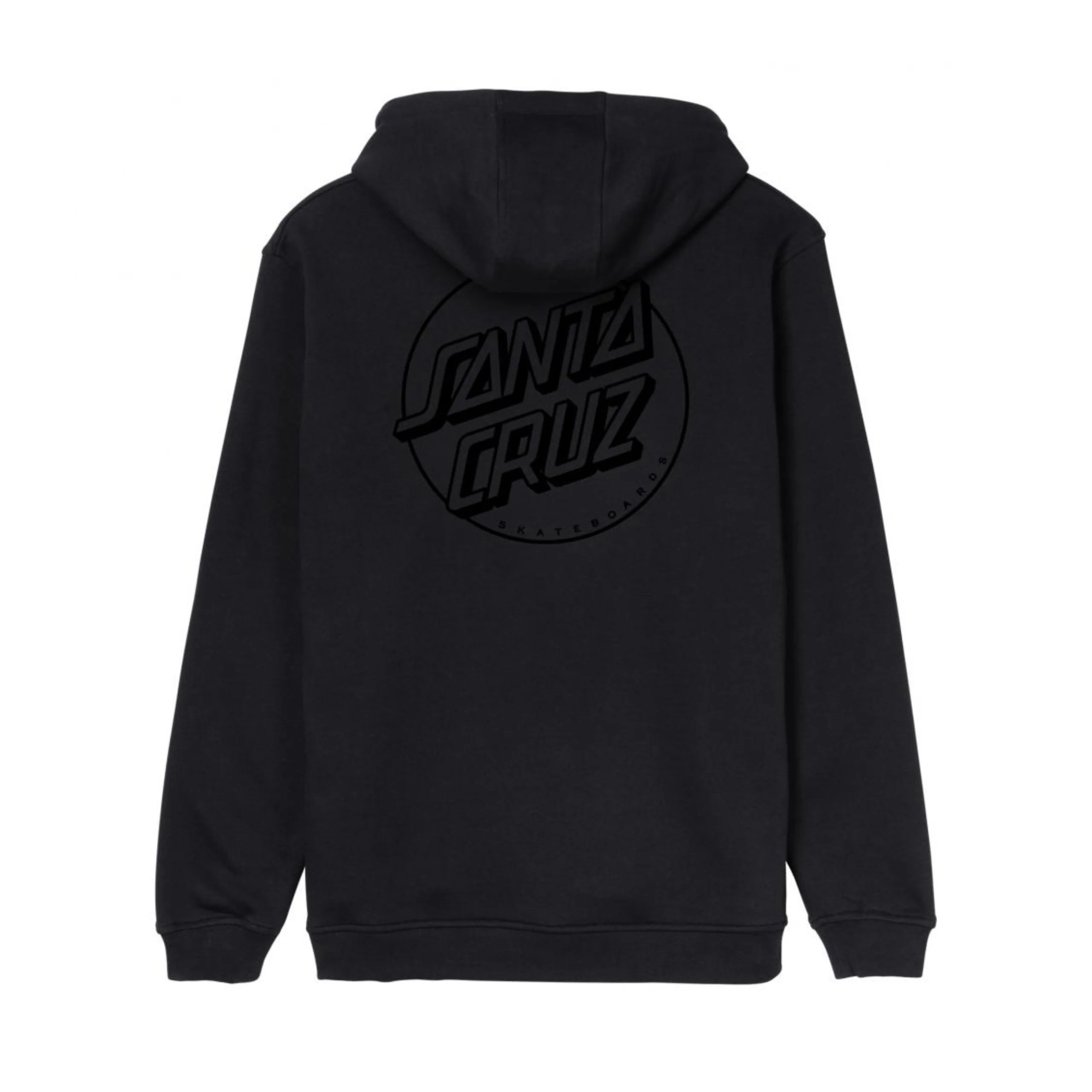 Santa Cruz Tonal Opus Dot Stripe Hoodie - Black - Image 2